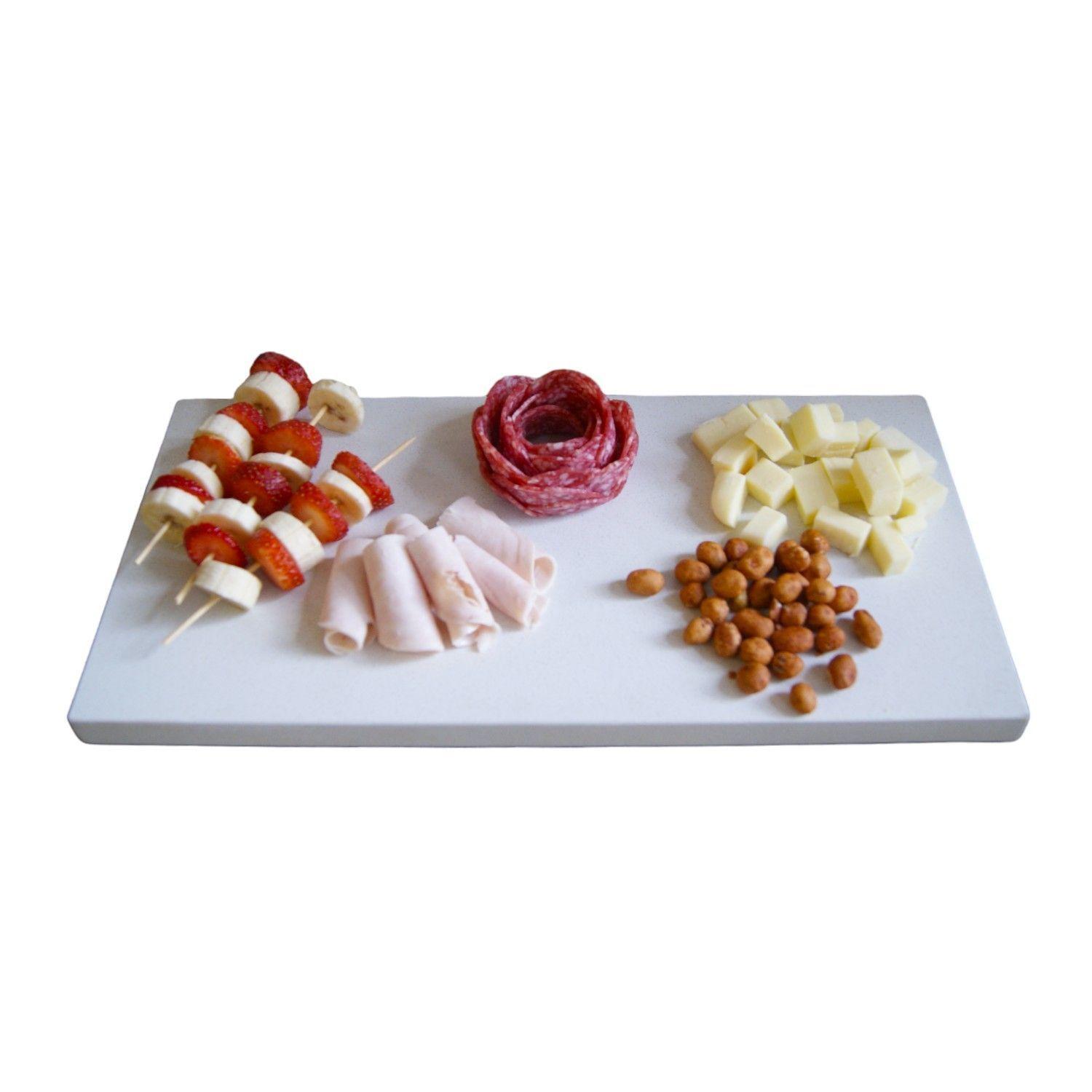 Tabla de picar de cuarzo blanco Tratur-2