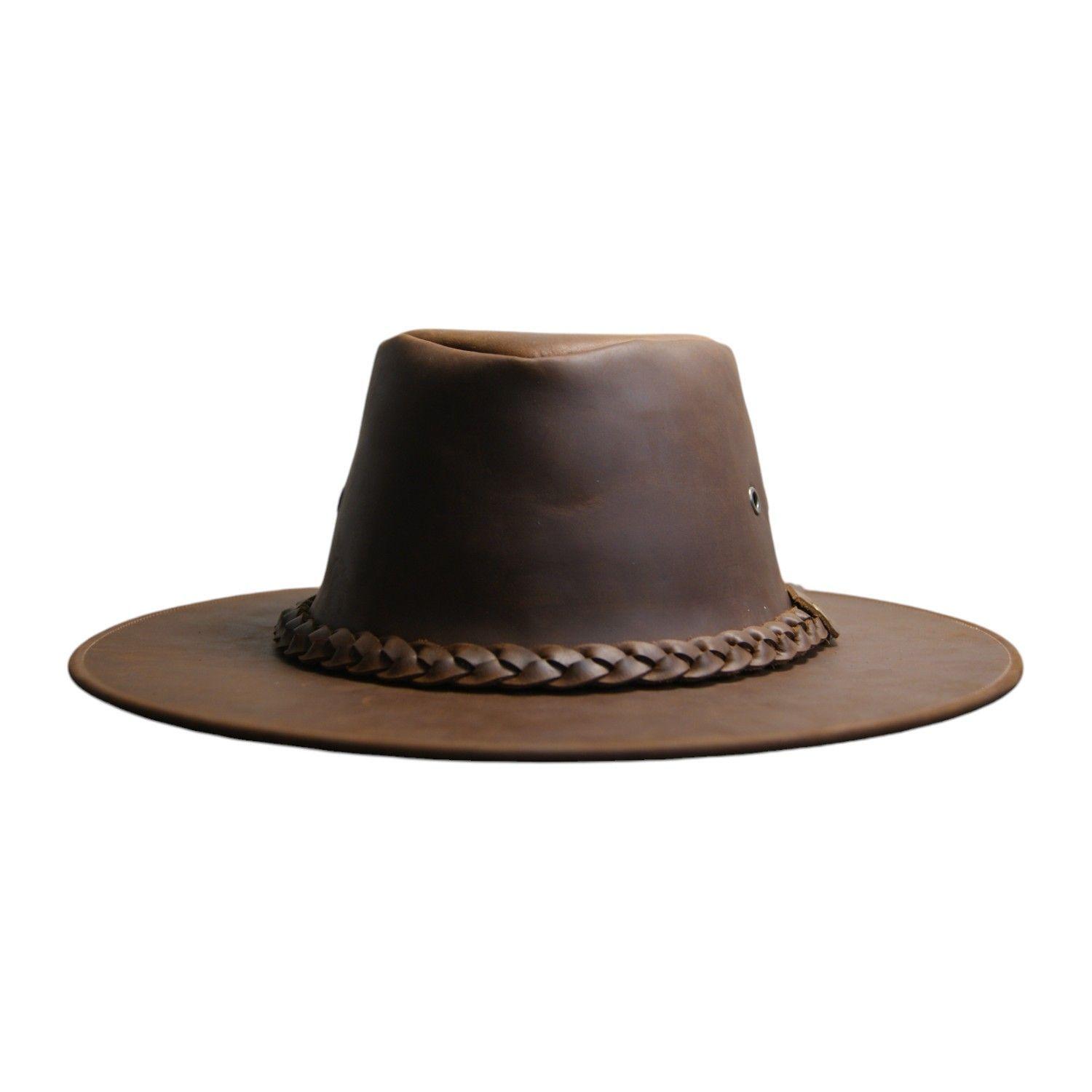 Sombrero de Cuero Unisex Tratur-2