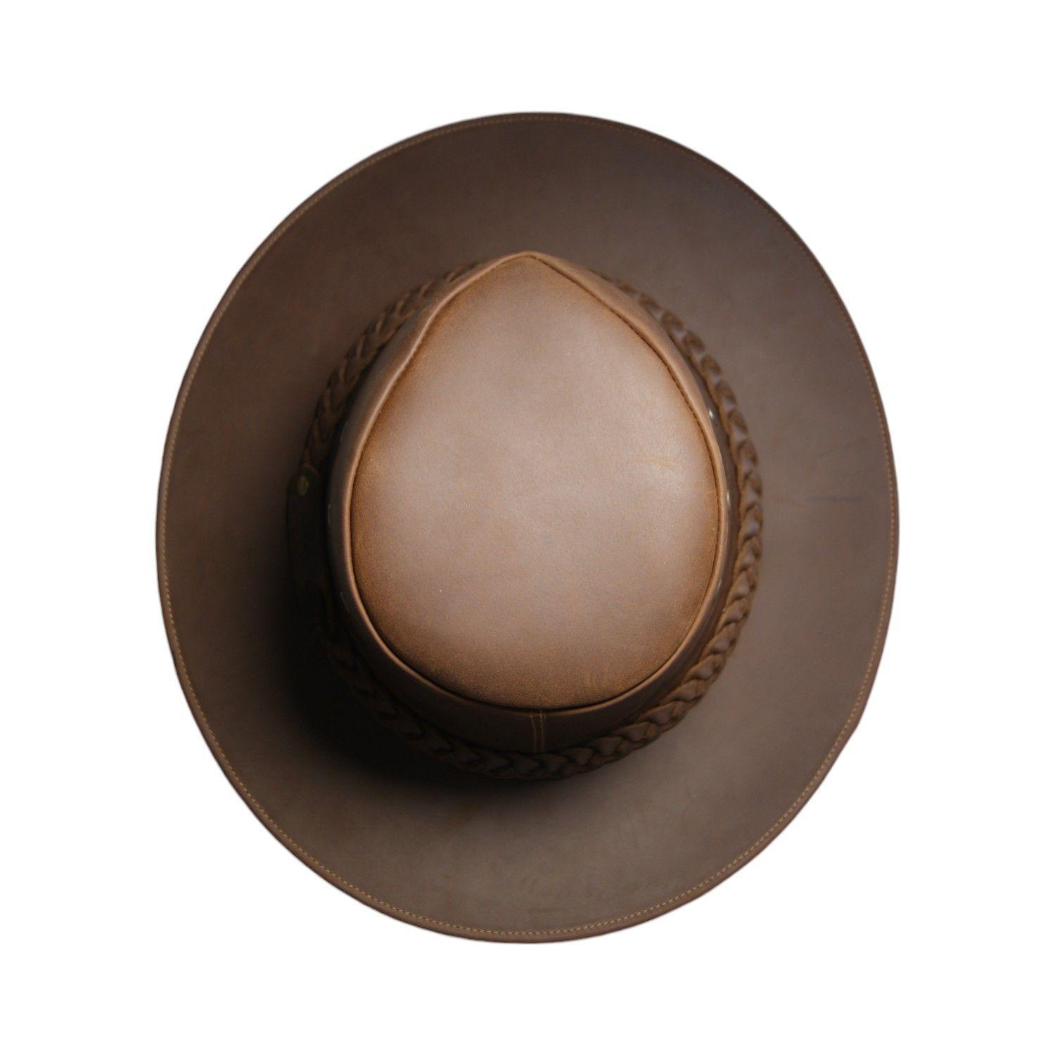Sombrero de cuero -3