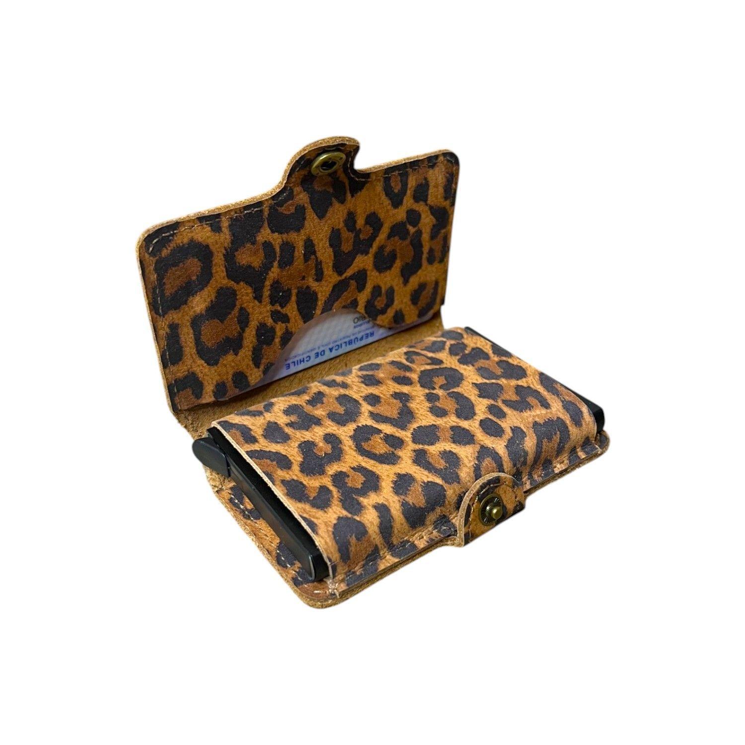 Billetera de Cuero Anticlonaci n Animal print Tratur-4