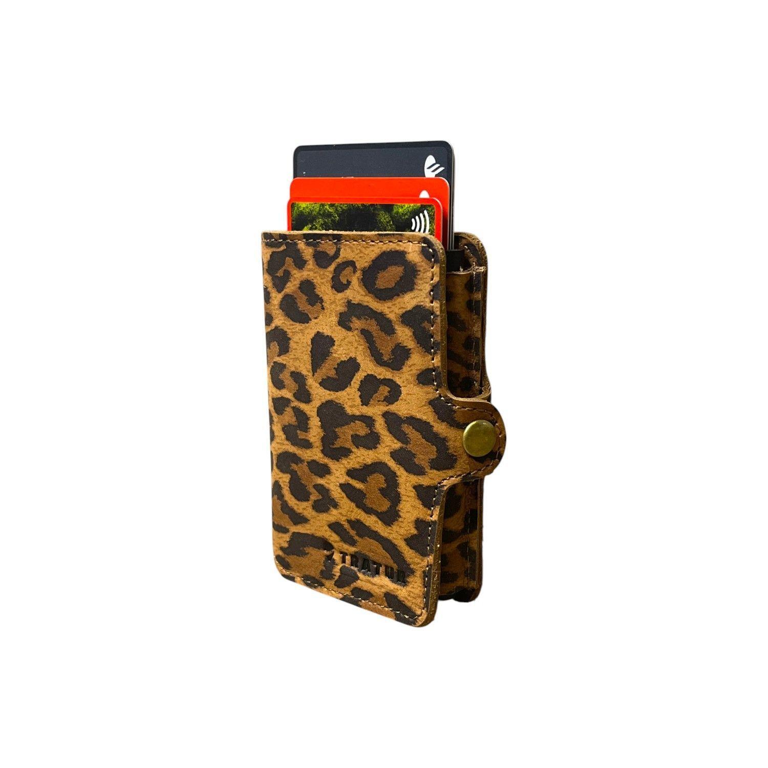 Billetera de Cuero Anticlonaci n Animal print Tratur-0