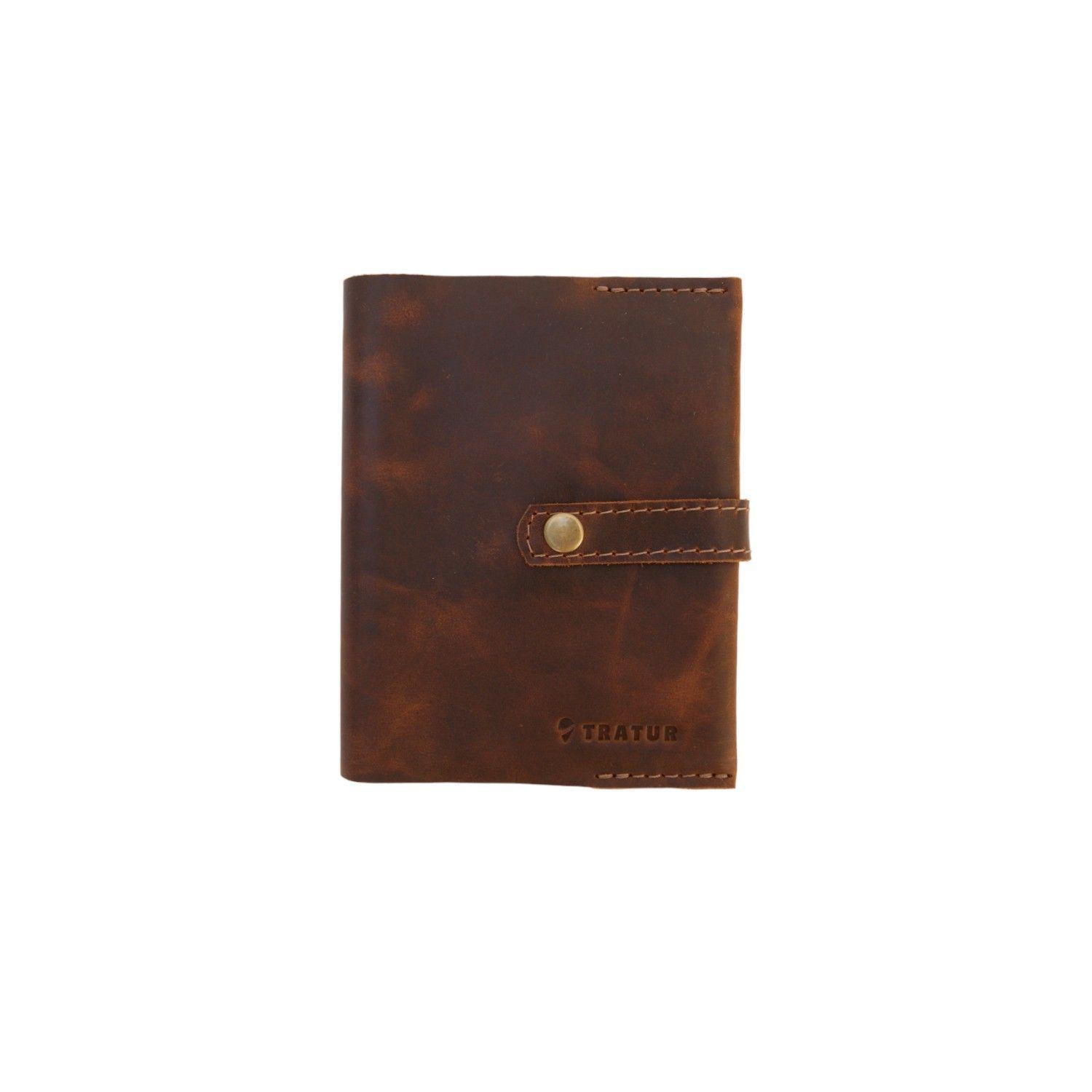 Cuaderno de cuero de 100 hojas pequeño-2