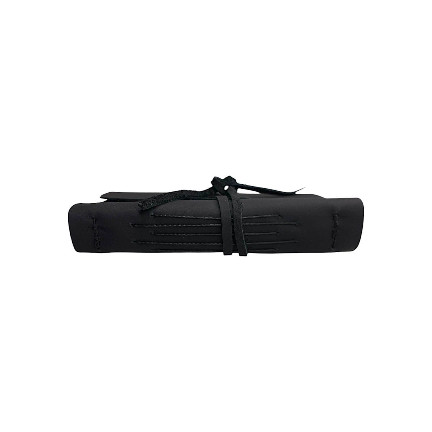 Libreta de cuero Futalefu negra-2