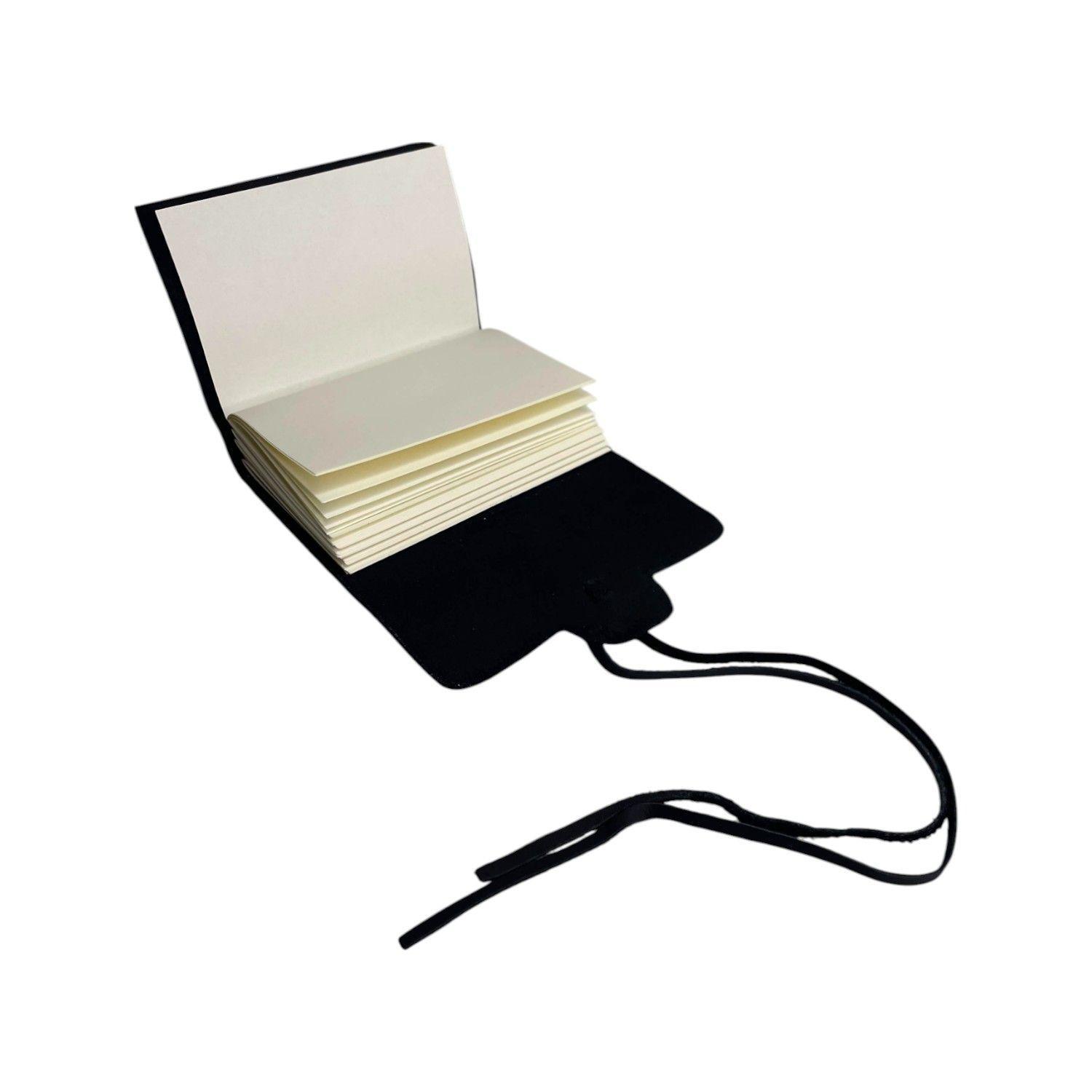 Libreta de cuero Futalefu negra-4