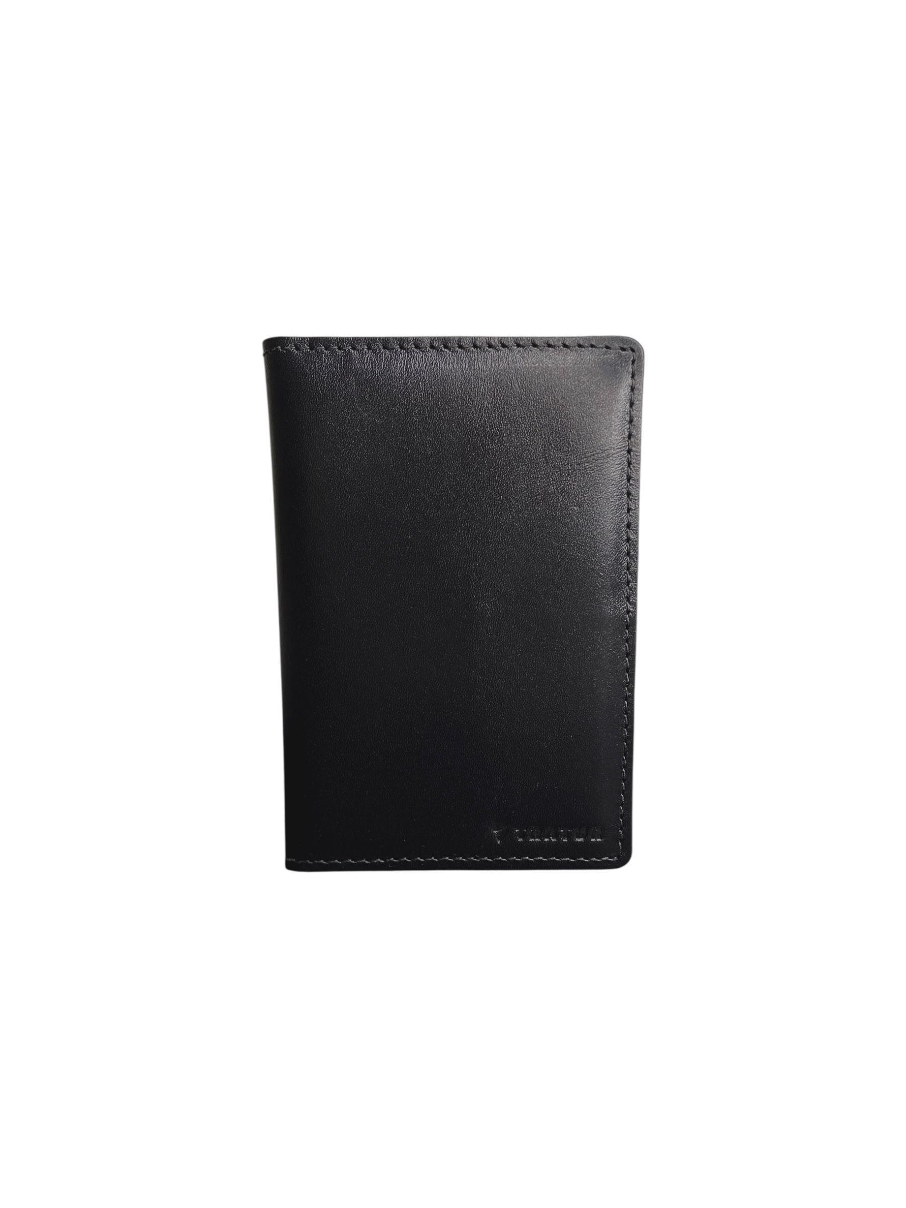 Porta pasaporte y documentos de cuero-3
