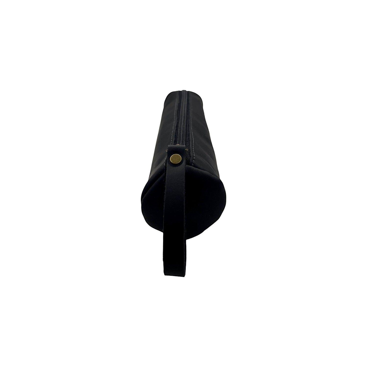 Estuche de cuero Negro Tratur-1