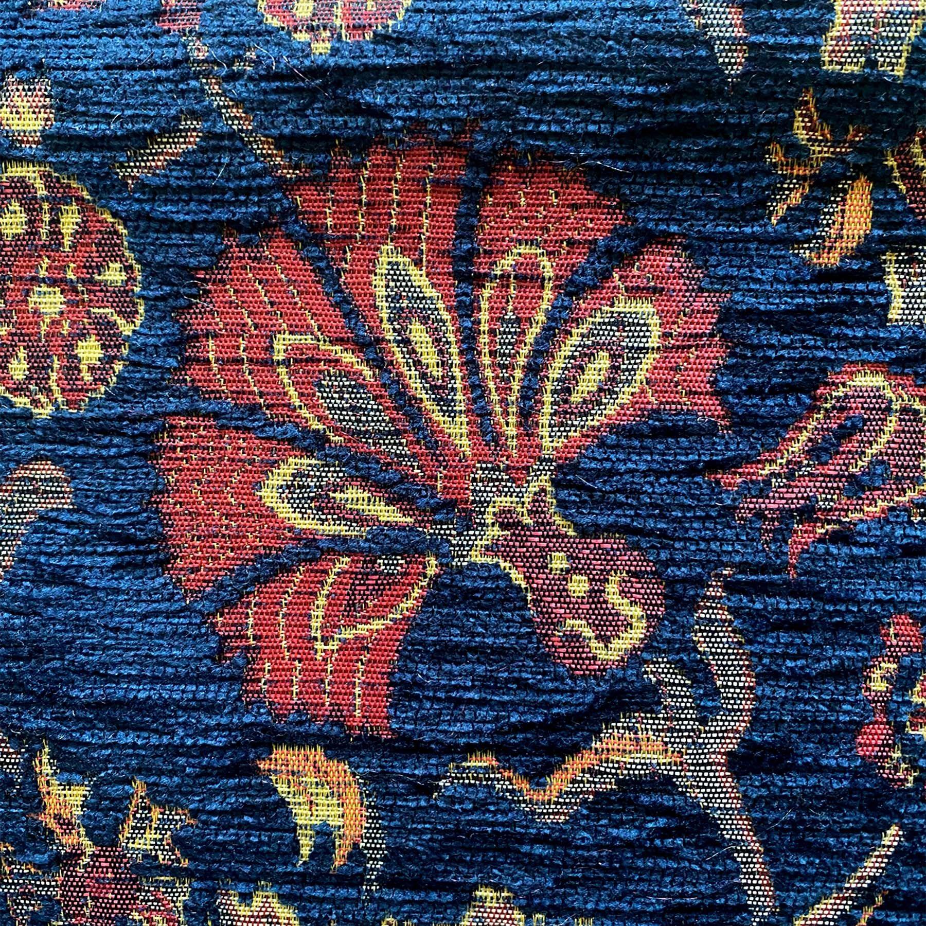 Camino de mesa 1,40 m Sofya azul oscuro-1