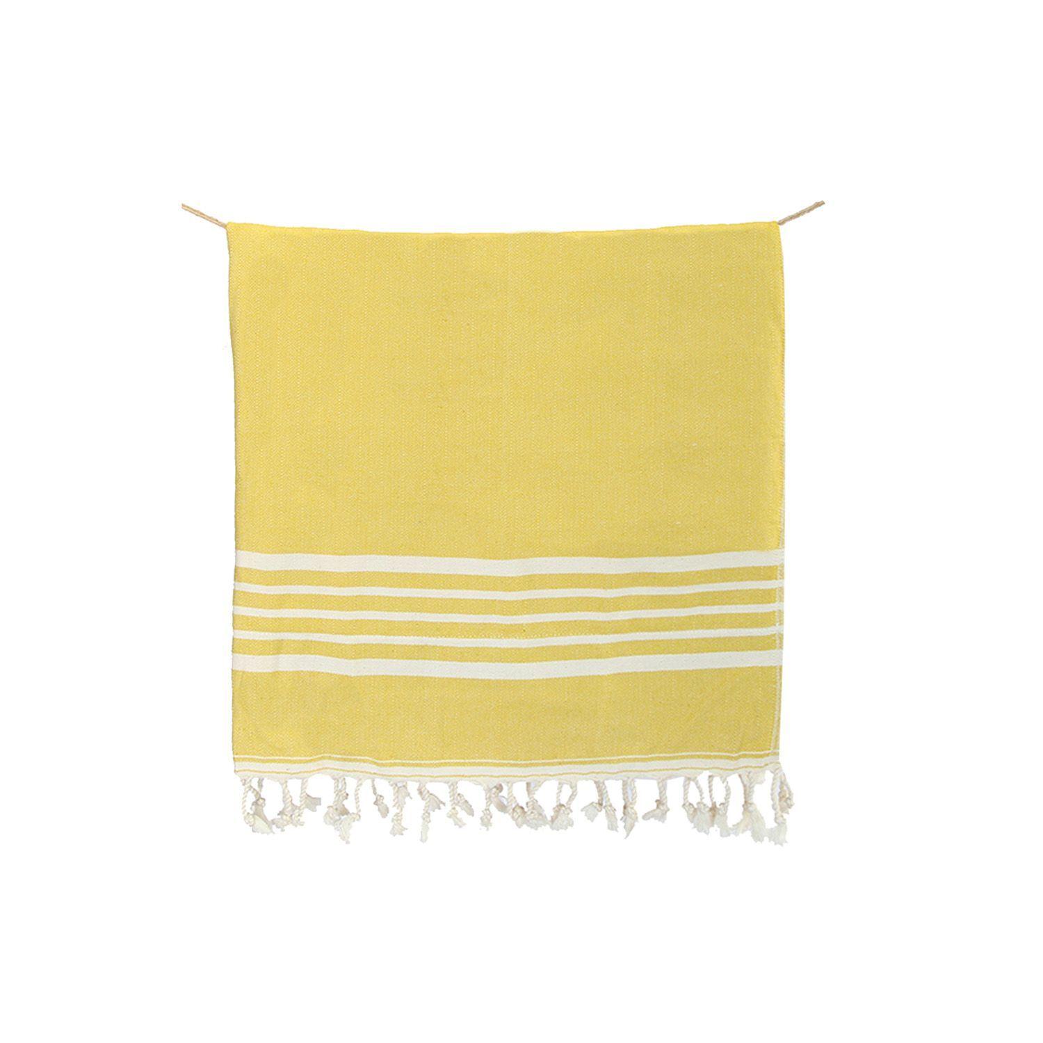 Toalla Turca Karadeniz Amarilla 1 x 1,80 m-0