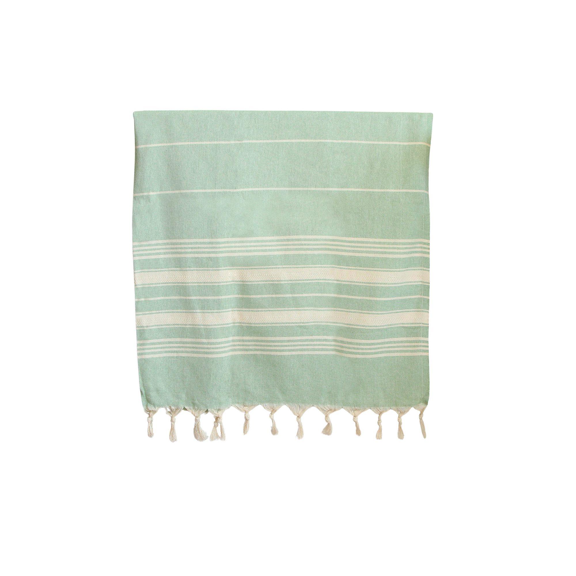 Toalla Turca Kalkan verde 1 x 1,80 m-1