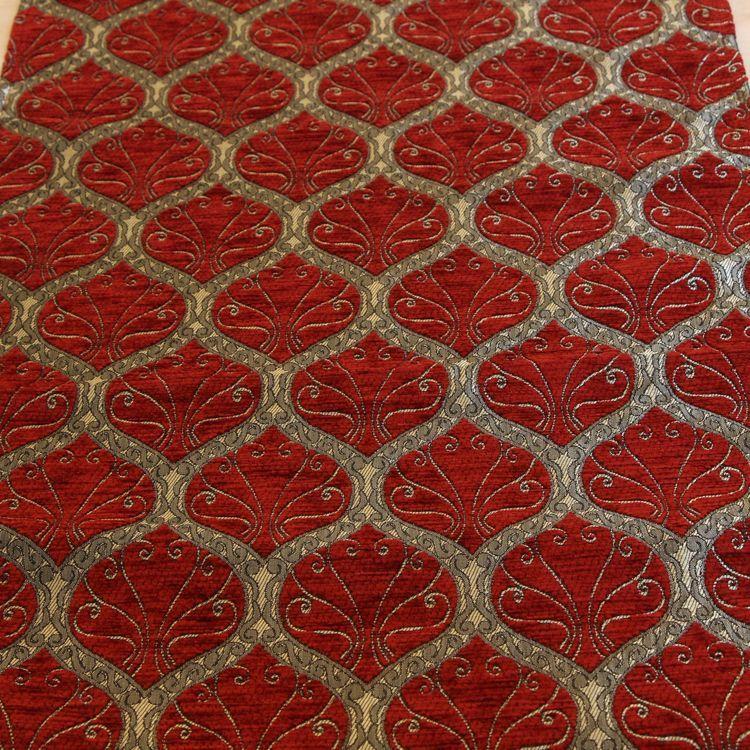 Camino de mesa 2 m filigrana roja-1