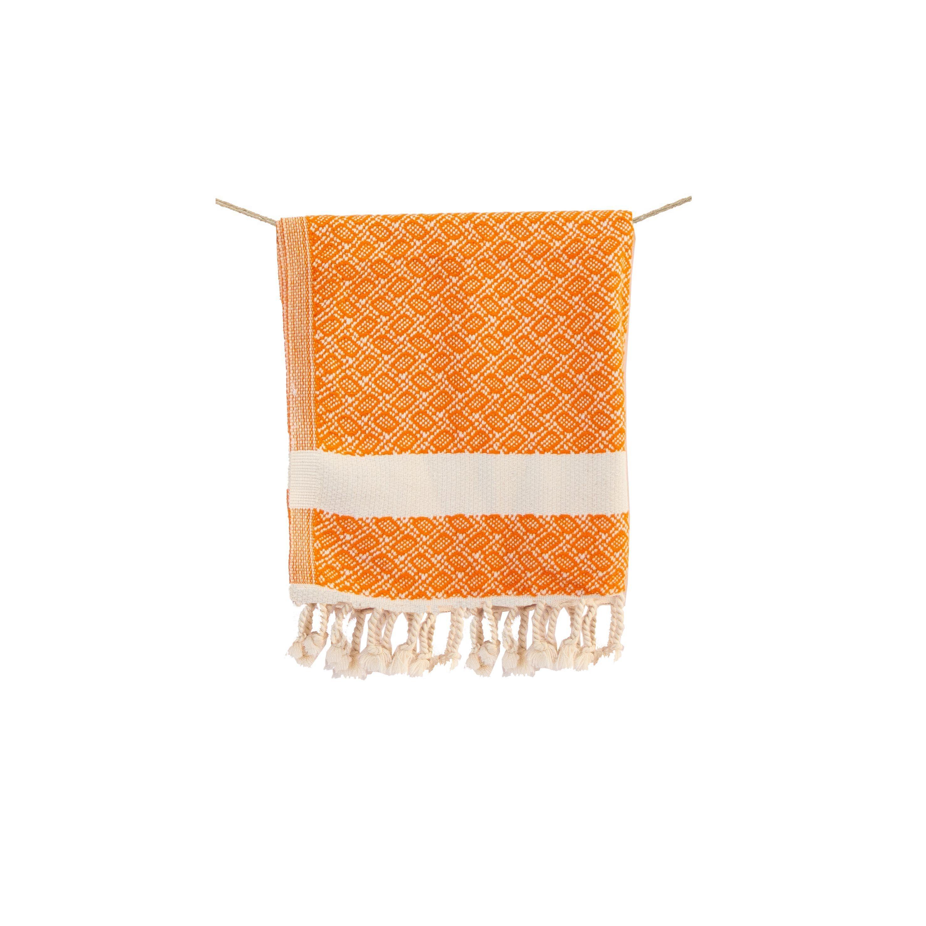 Toalla Turca S Akdeniz Naranja 100 x 55 cms-0