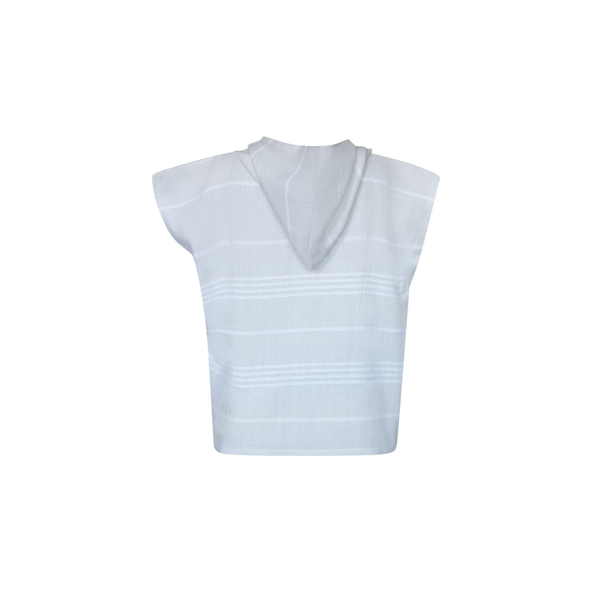Poncho toalla niño Antalya gris M-2