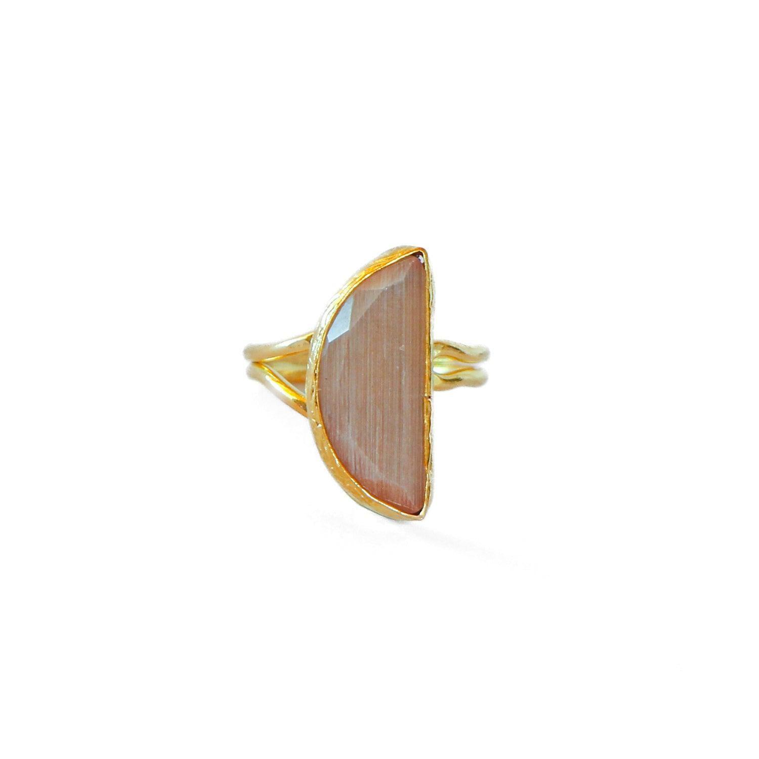 Anillo ajustable Menguante Nude-0