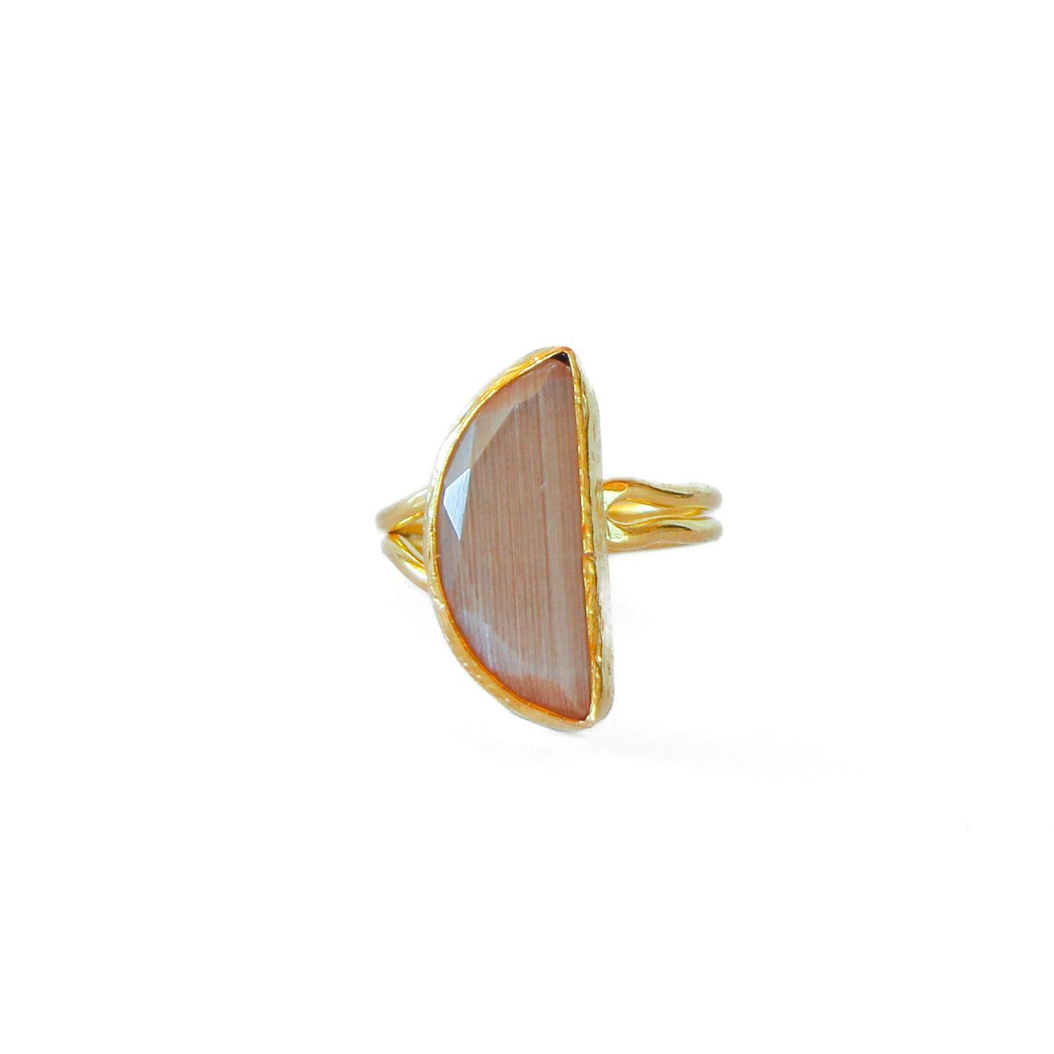 Anillo ajustable Menguante Nude-2