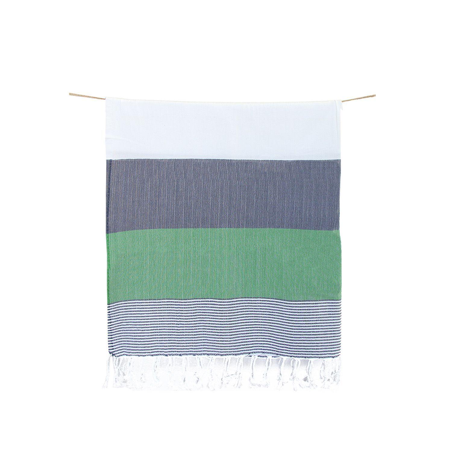 Toalla Turca Izmir Verde 1 x 1,80 m-0