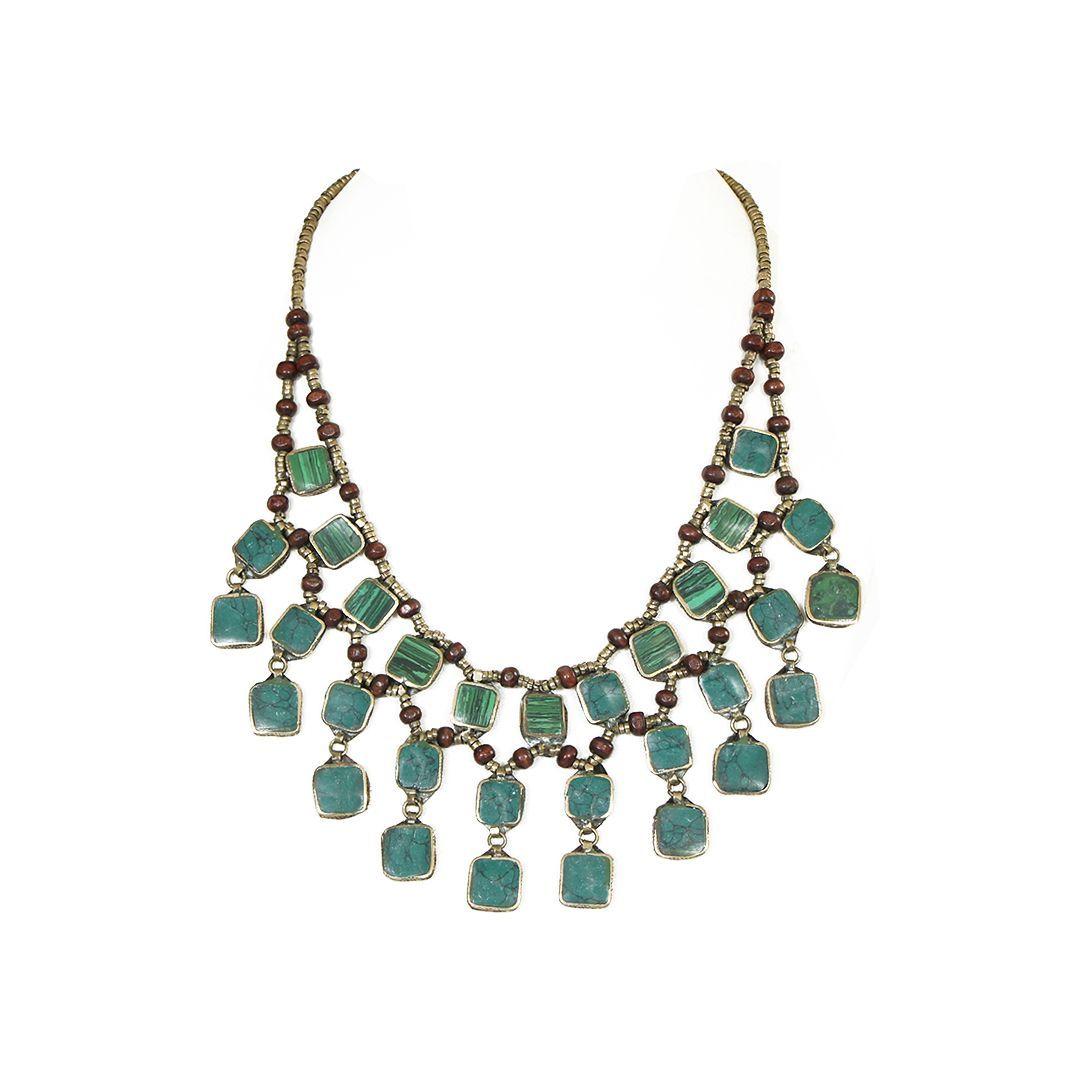 Collar Nayla malaquita-0