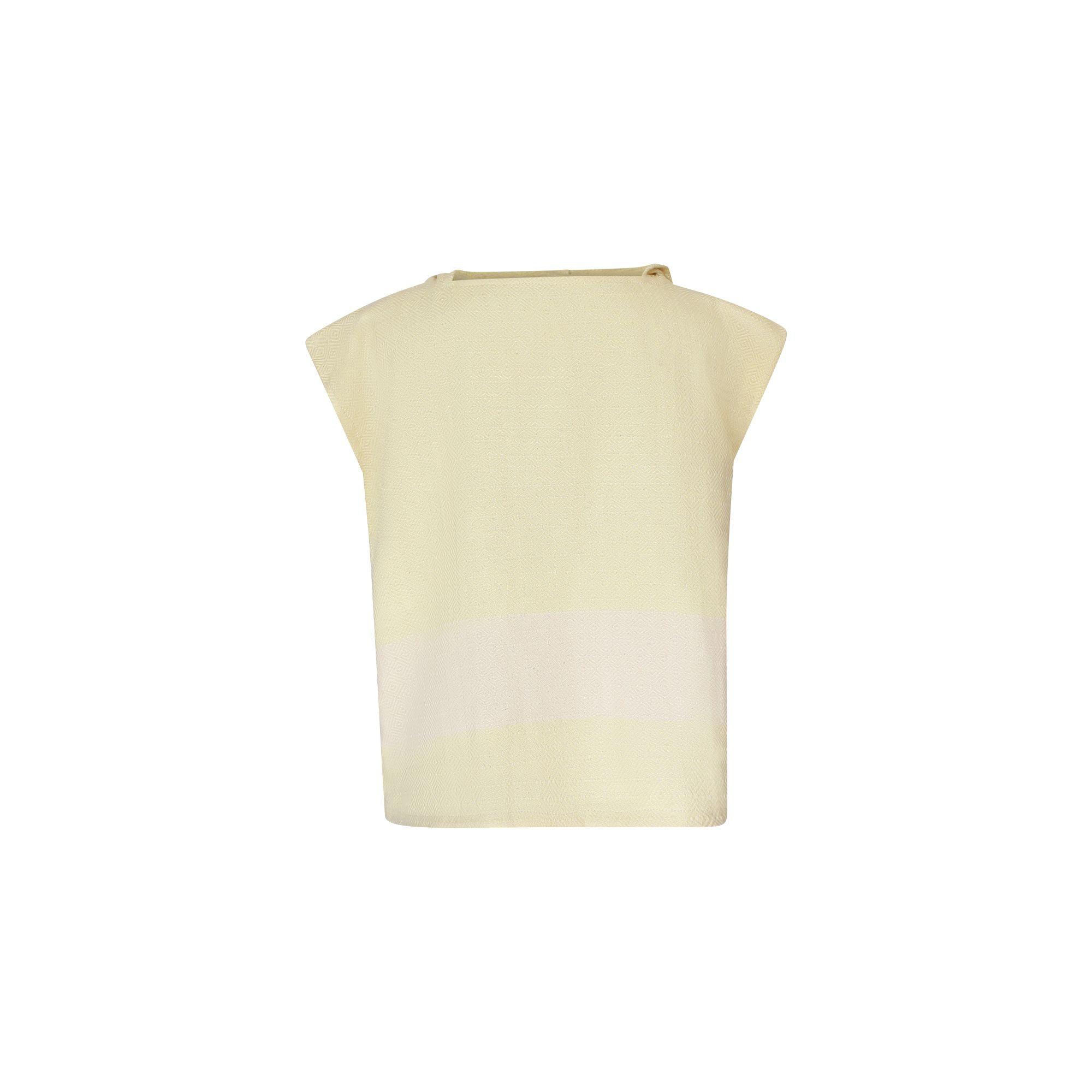 Poncho toalla algodón turco niño Mármara amarillo S-2