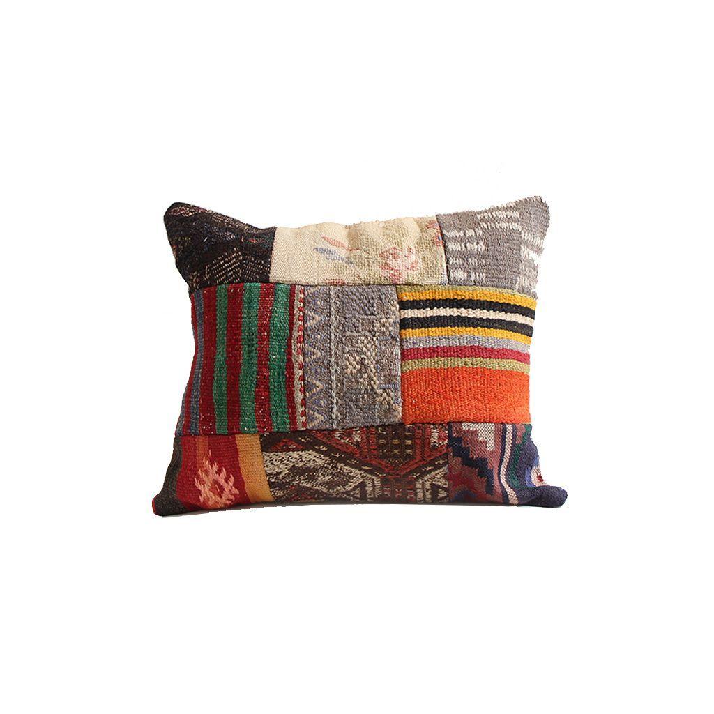 Cojín Patchwork kilim VIII-0