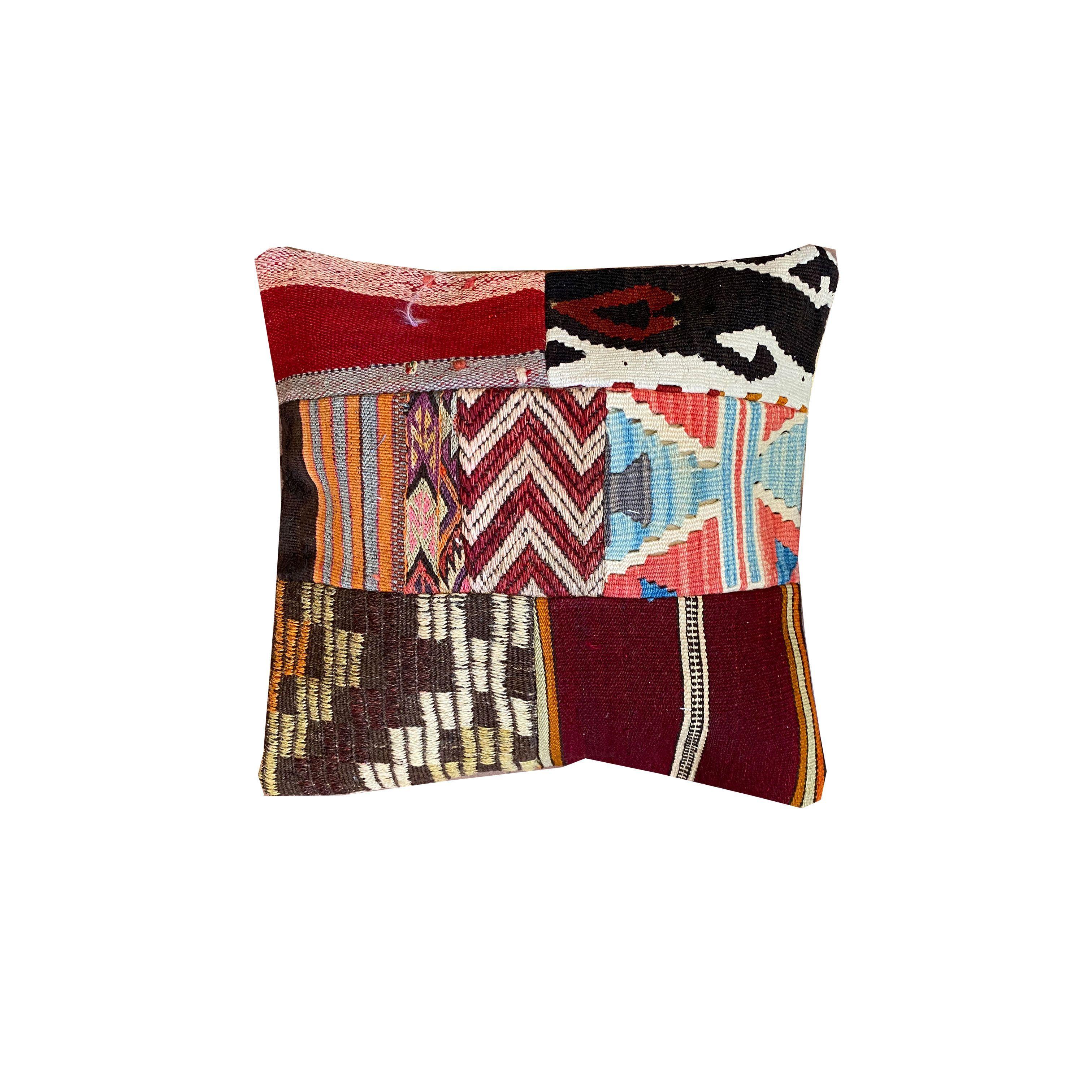 Cojín Patchwork kilim XI-0