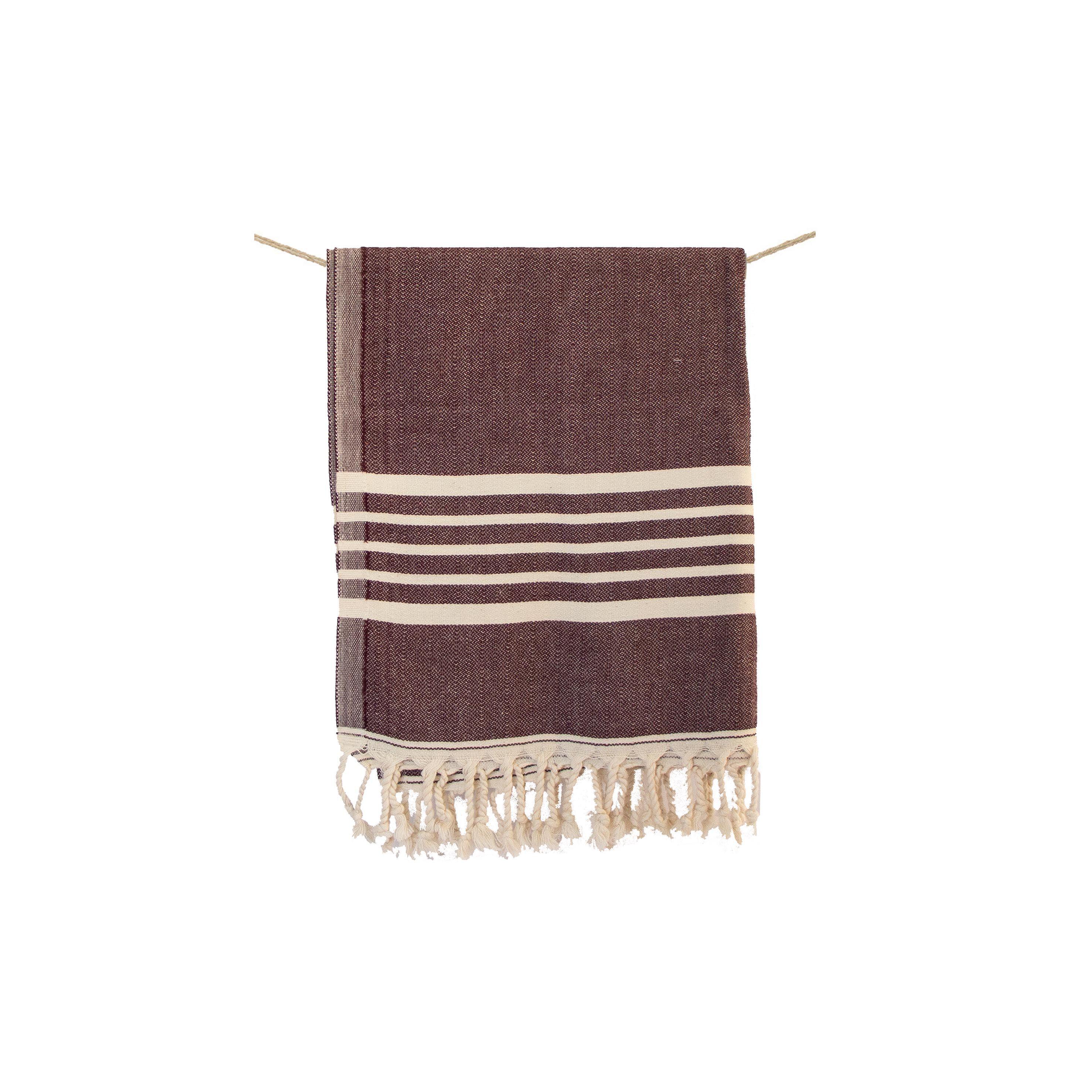 Toalla Turca S Karadeniz Burgundy 100 x 55 cms-0