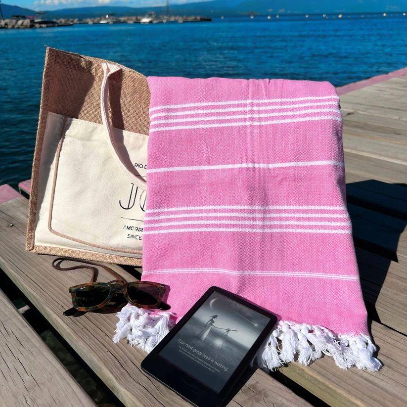 Pack Trío de Toallas de Playa Antalya 90x180 cm algodón-1