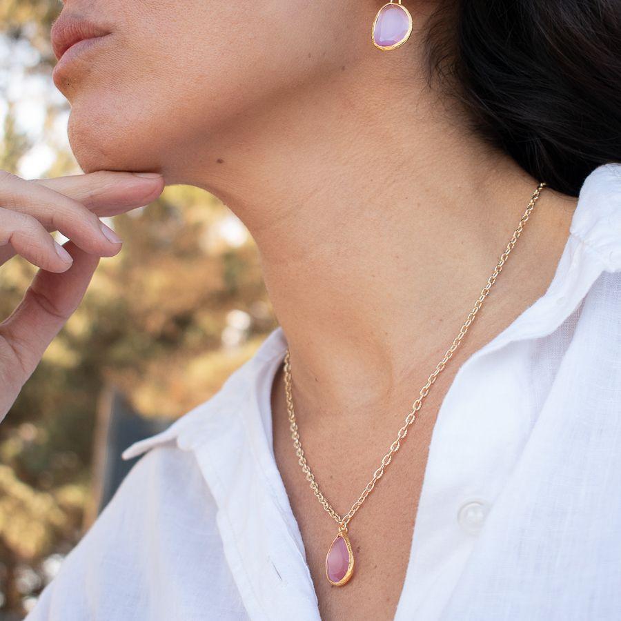 Collar Aura Rosa-2