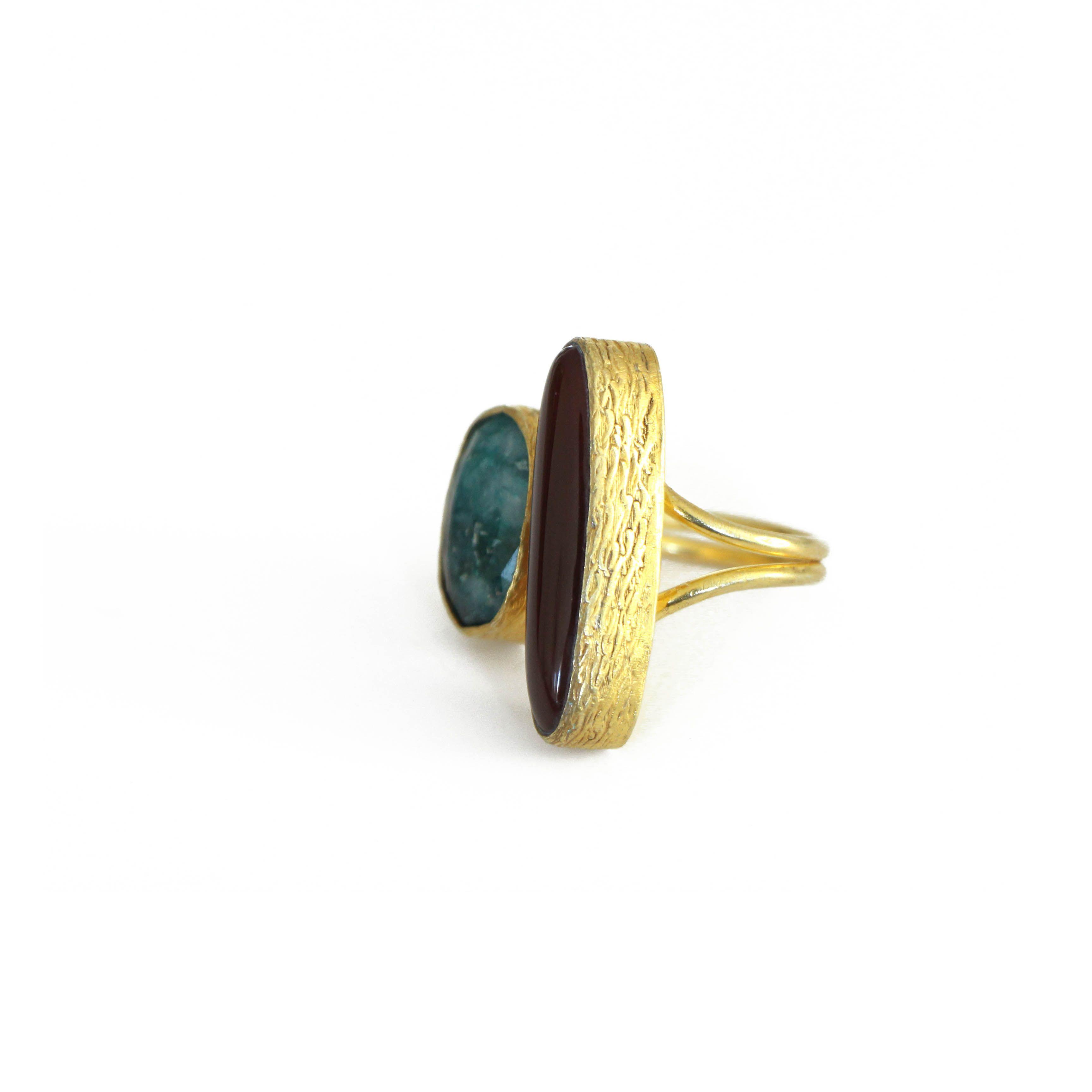 Anillo ajustable dúo otomano 6-1