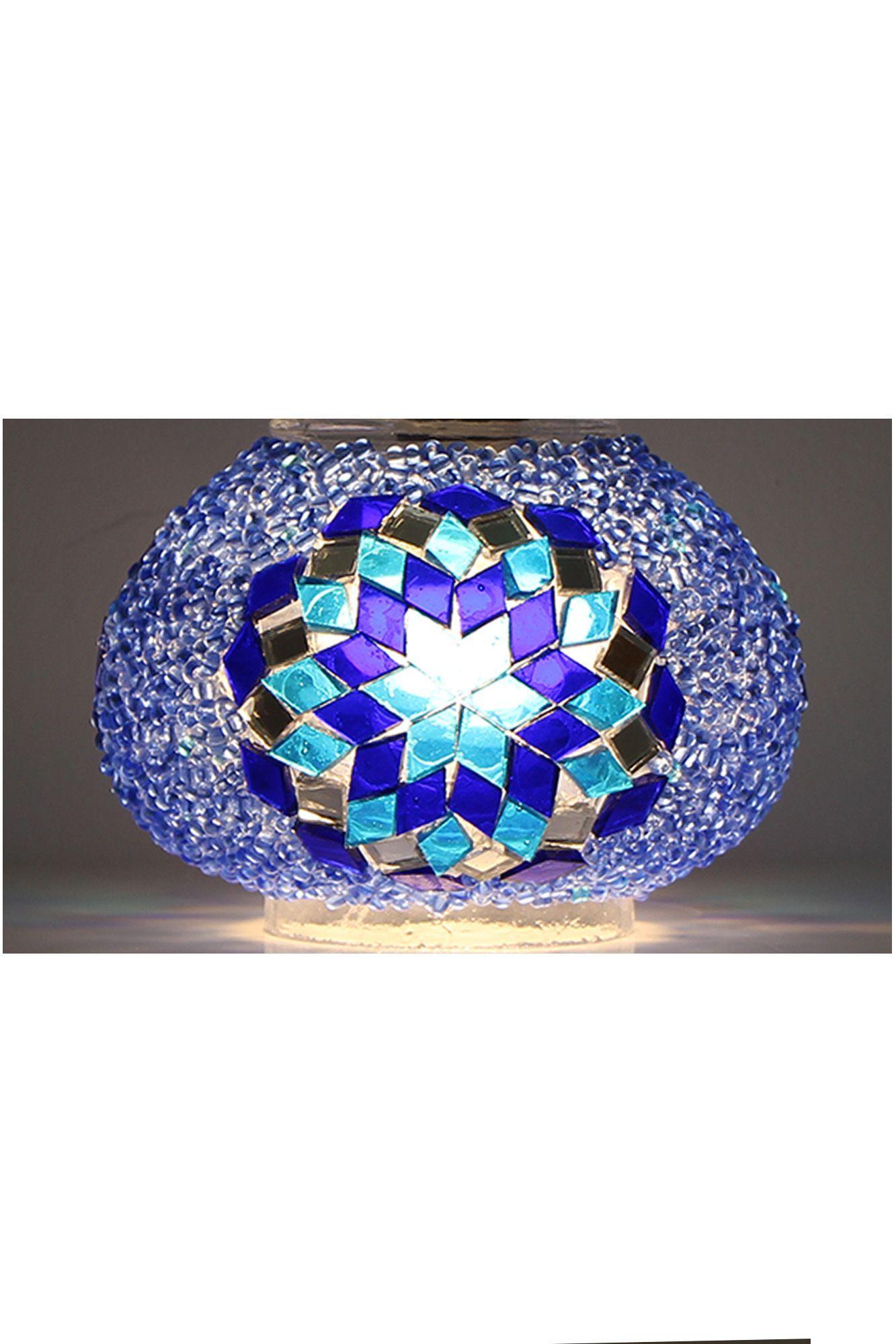 Portavela M medalla azul-1