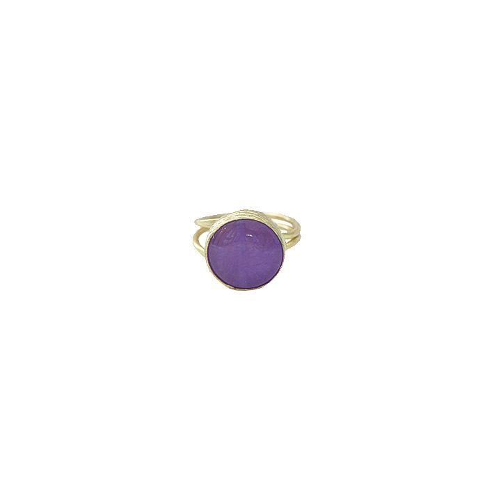 Anillo ajustable turco lila-1
