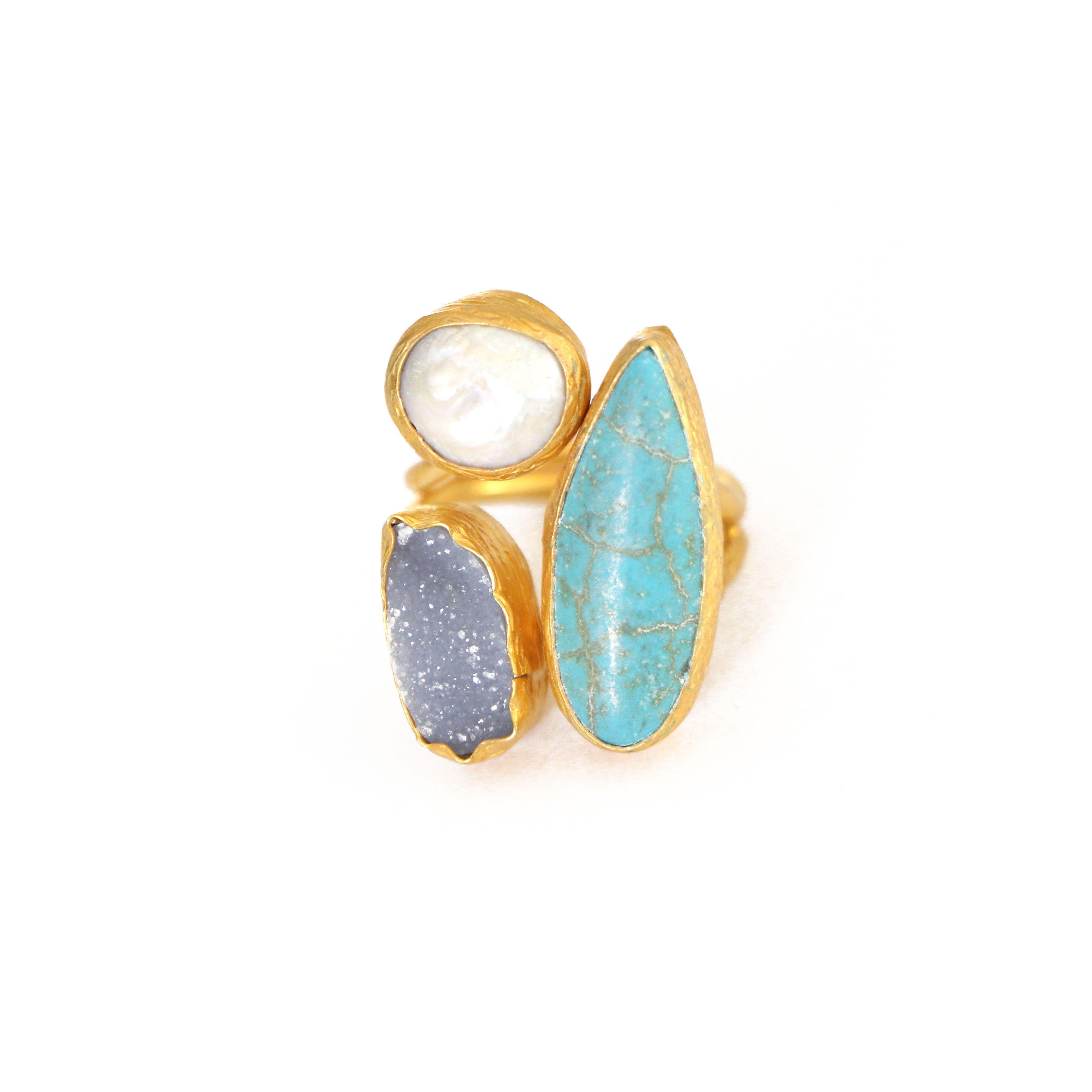 Anillo ajustable trilogía otomana 6-1