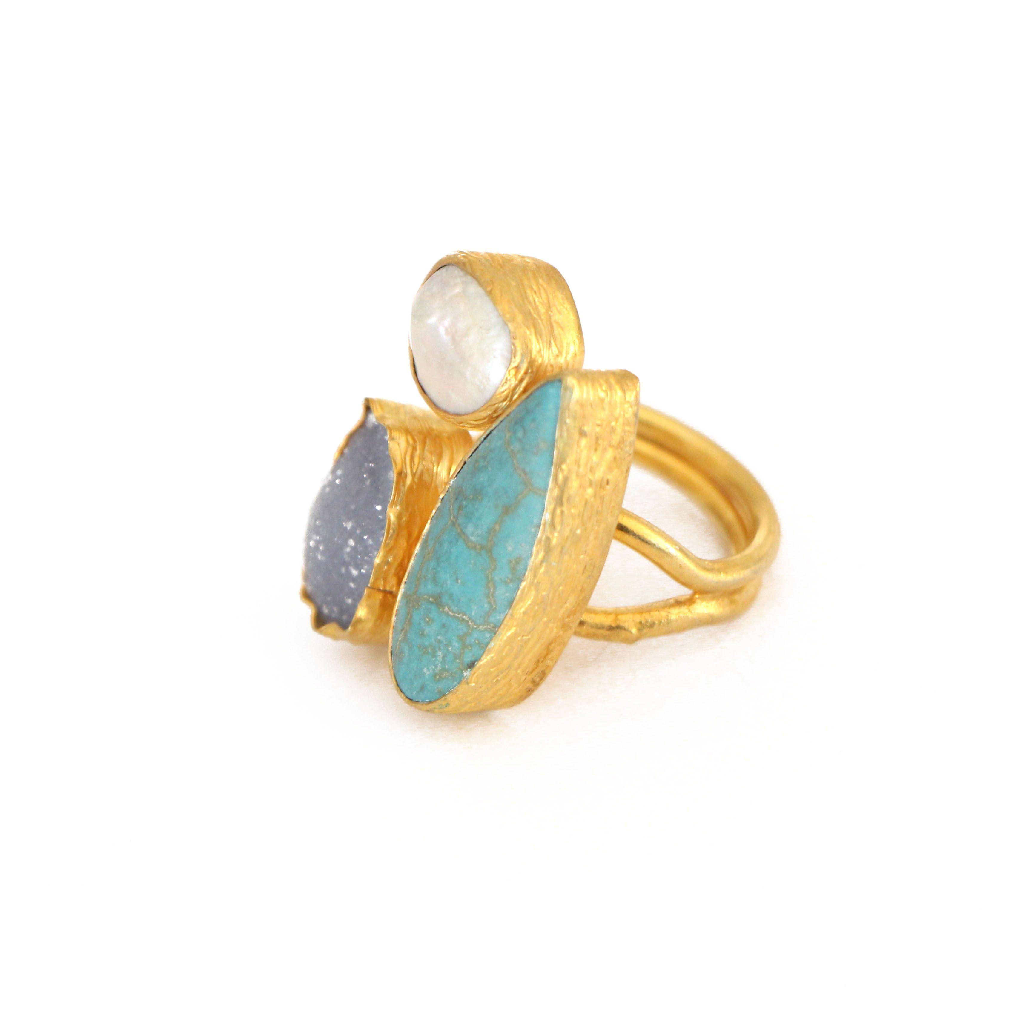 Anillo ajustable trilogía otomana 6-0