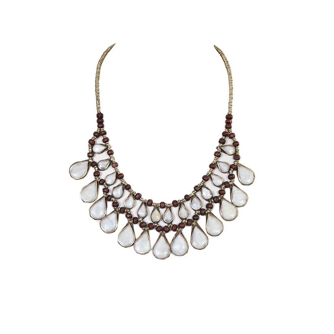 Collar Nayla blanco-0