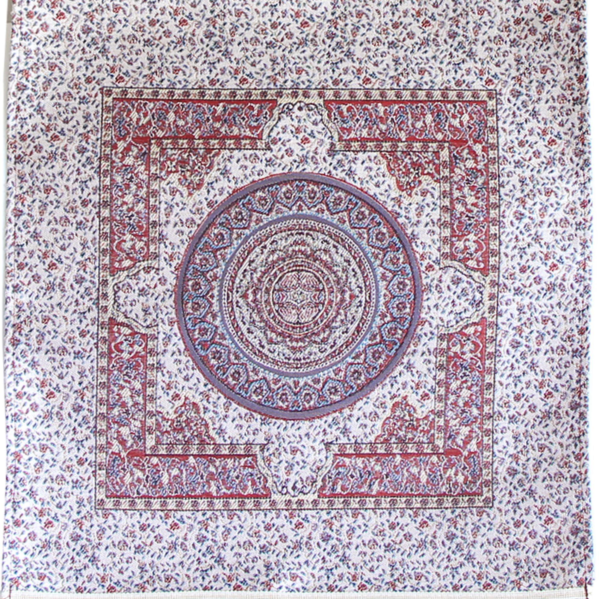 Camino de mesa 2 m Iznik Rojo y beige-3