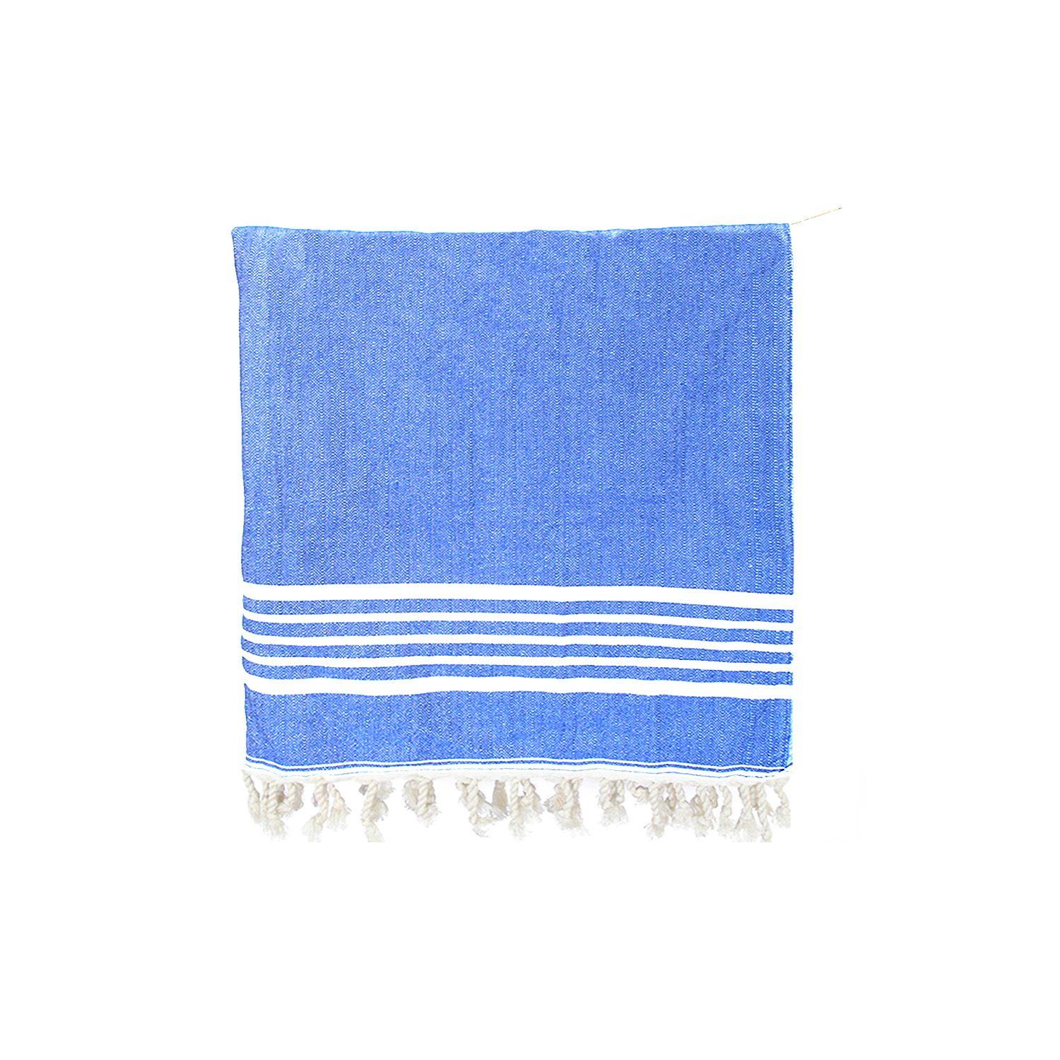 Toalla Turca Karadeniz Azul 0,96 x 1,80 m-0