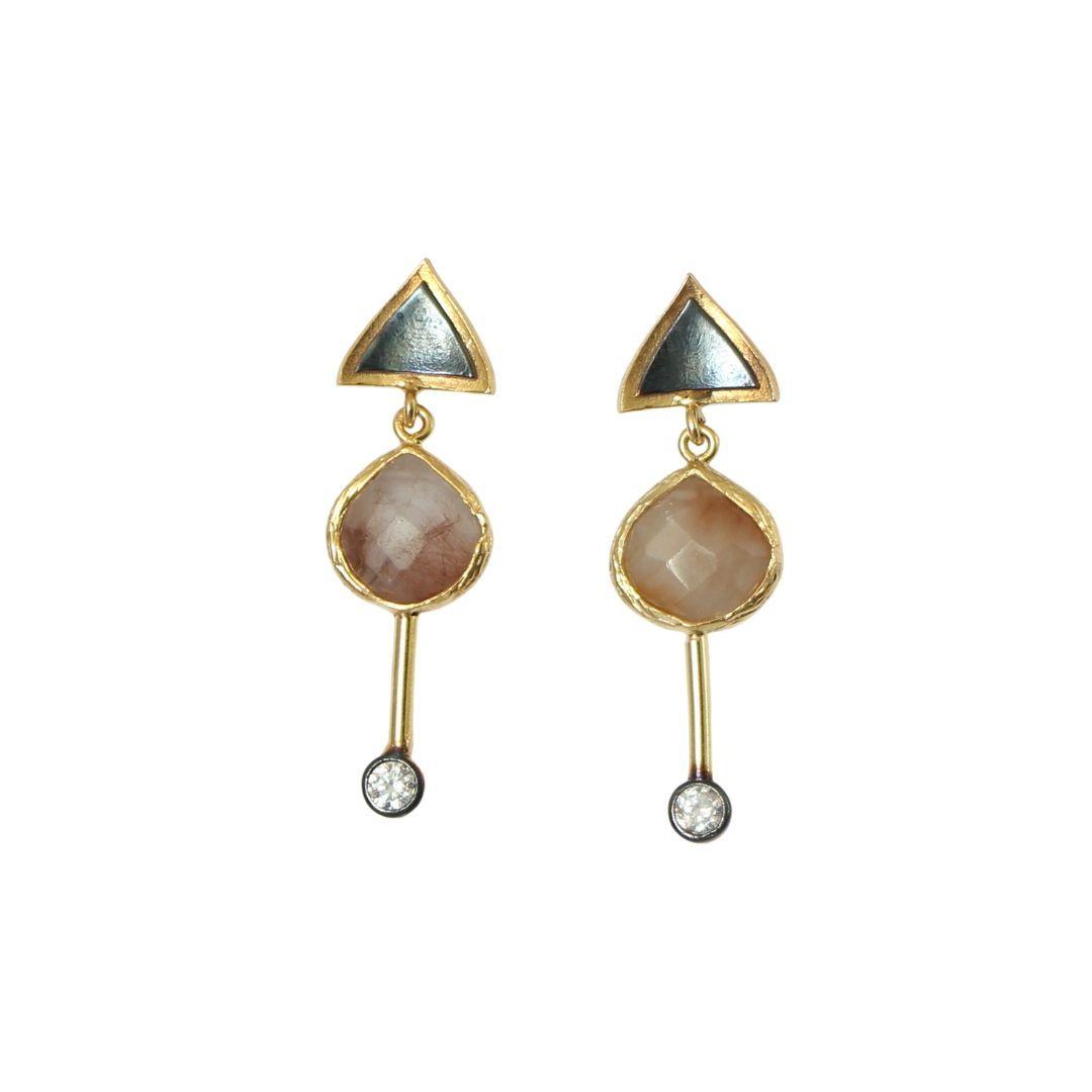 Aros Flecha Ágata-0