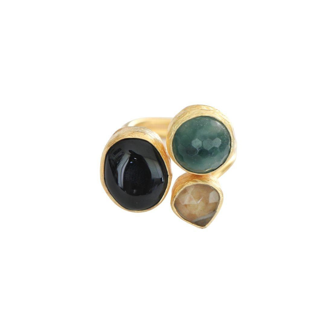 Anillo ajustable trilogía otomana 38-1