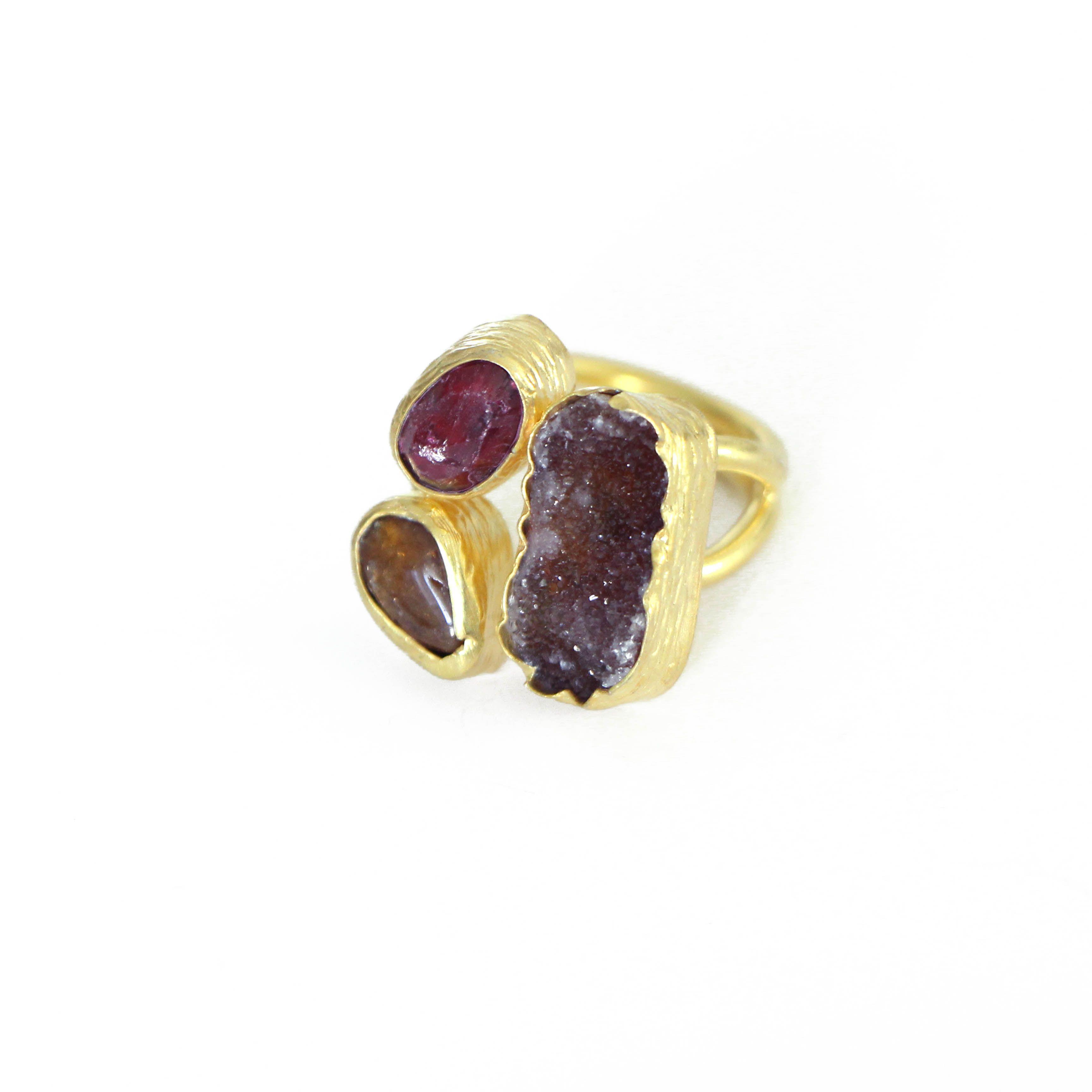 Anillo ajustable trilogía otomana 24-0