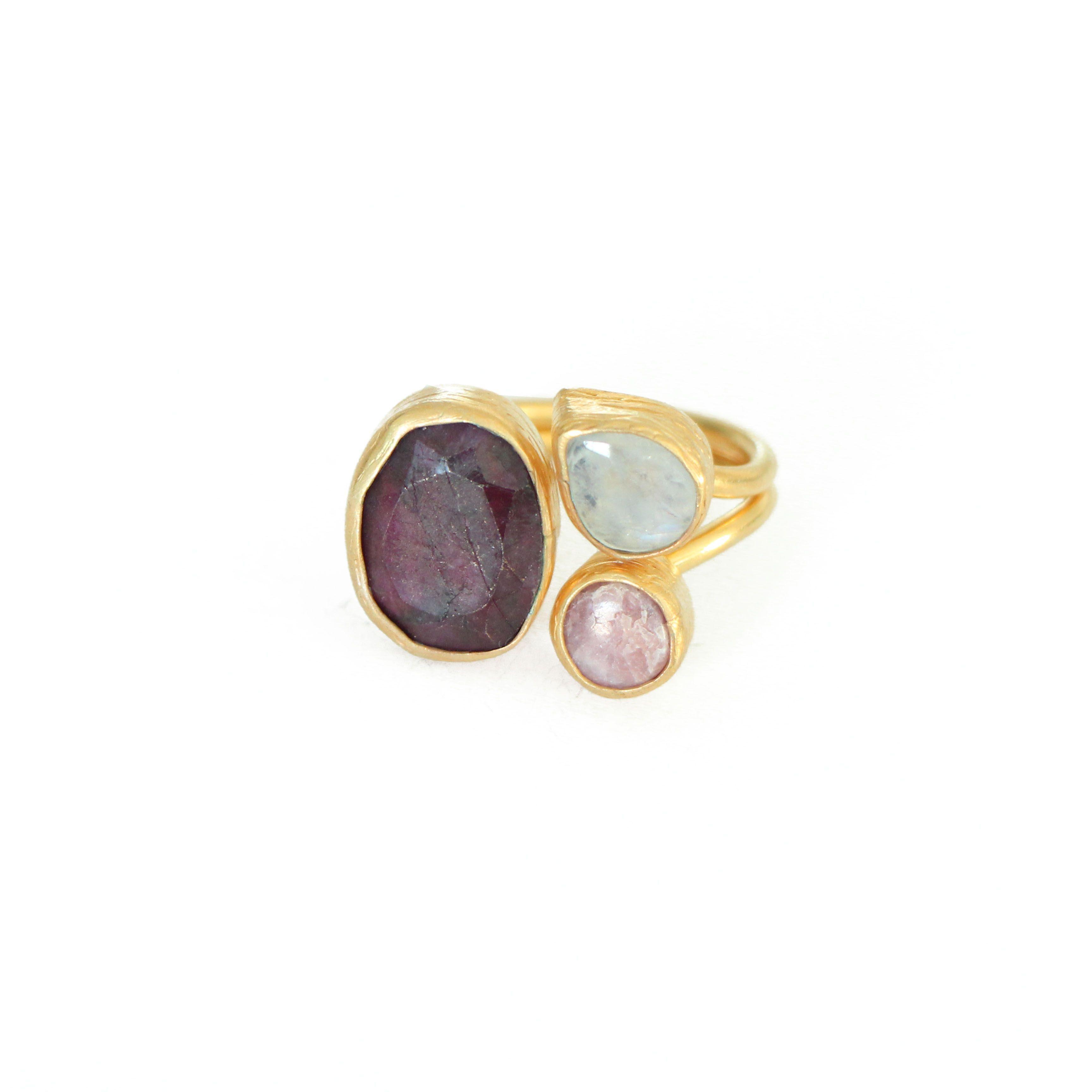 Anillo ajustable trilogía otomana 17-1