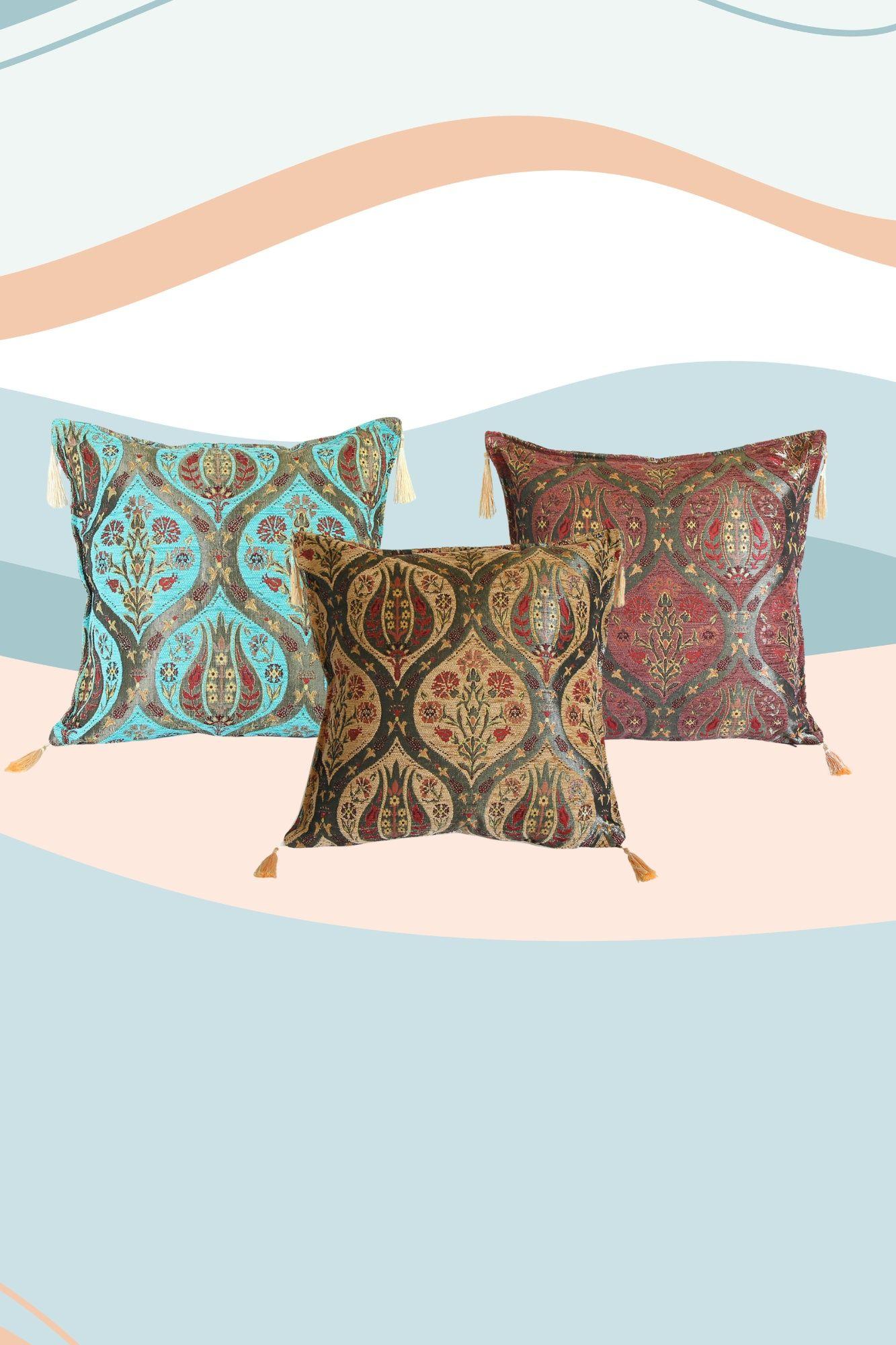 Pack Trío de Cojines Tulipanes-0