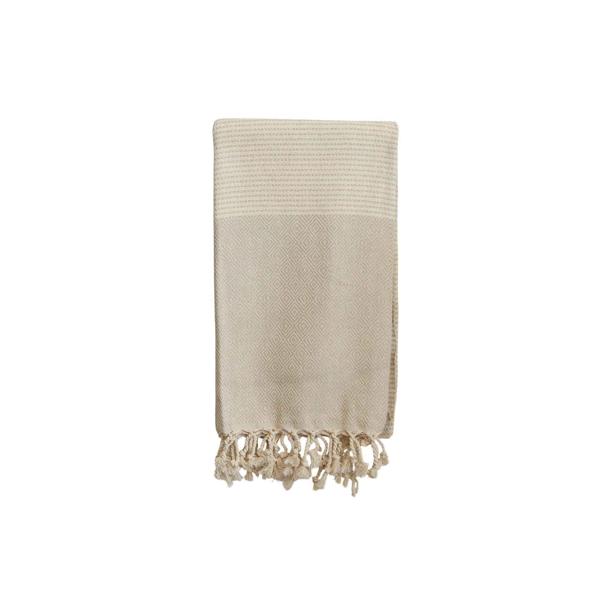 Toalla Turca Aydin beige 1 x 1,80 m-1