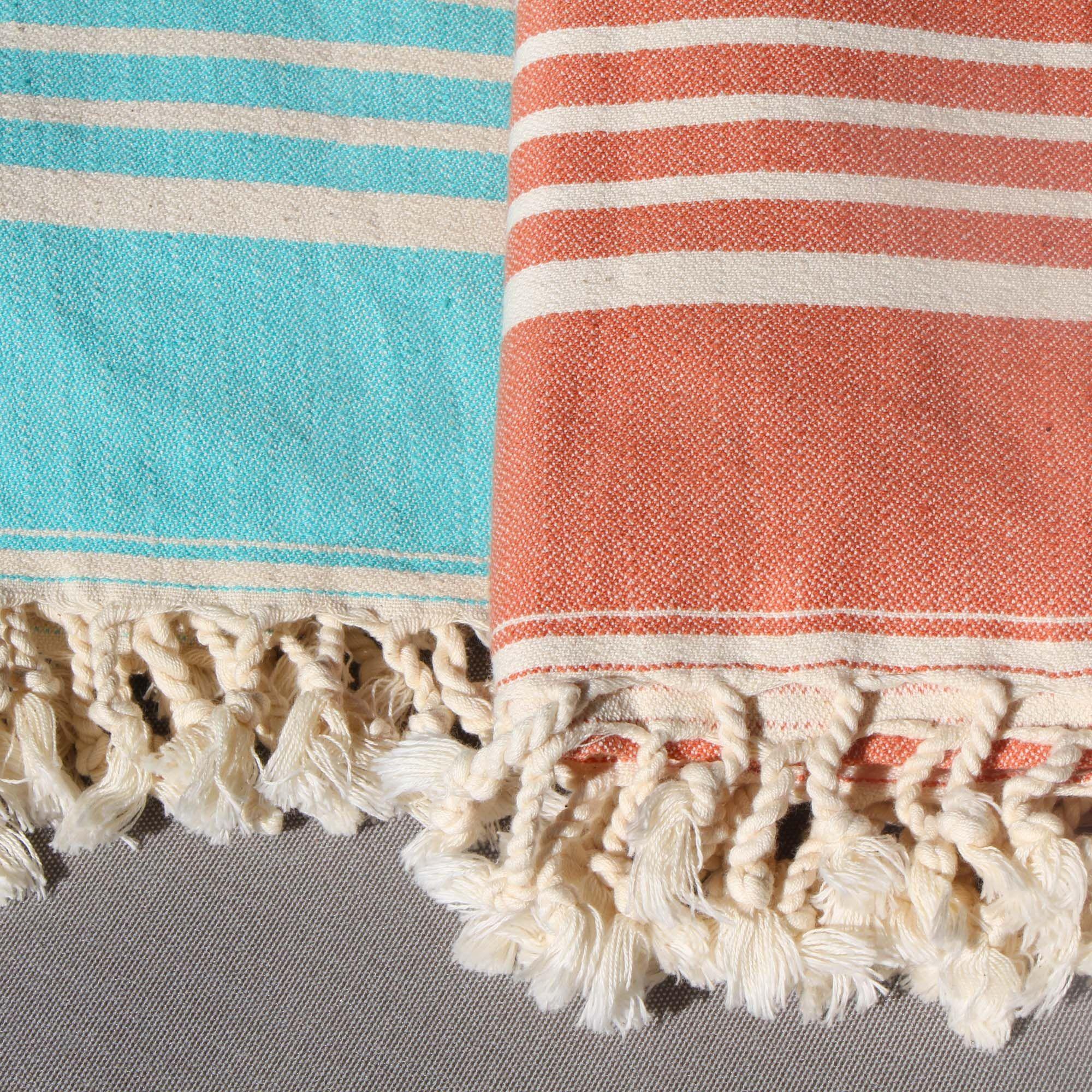 Pack Dúo - Toallas de playa turcas algodón orgánico-5