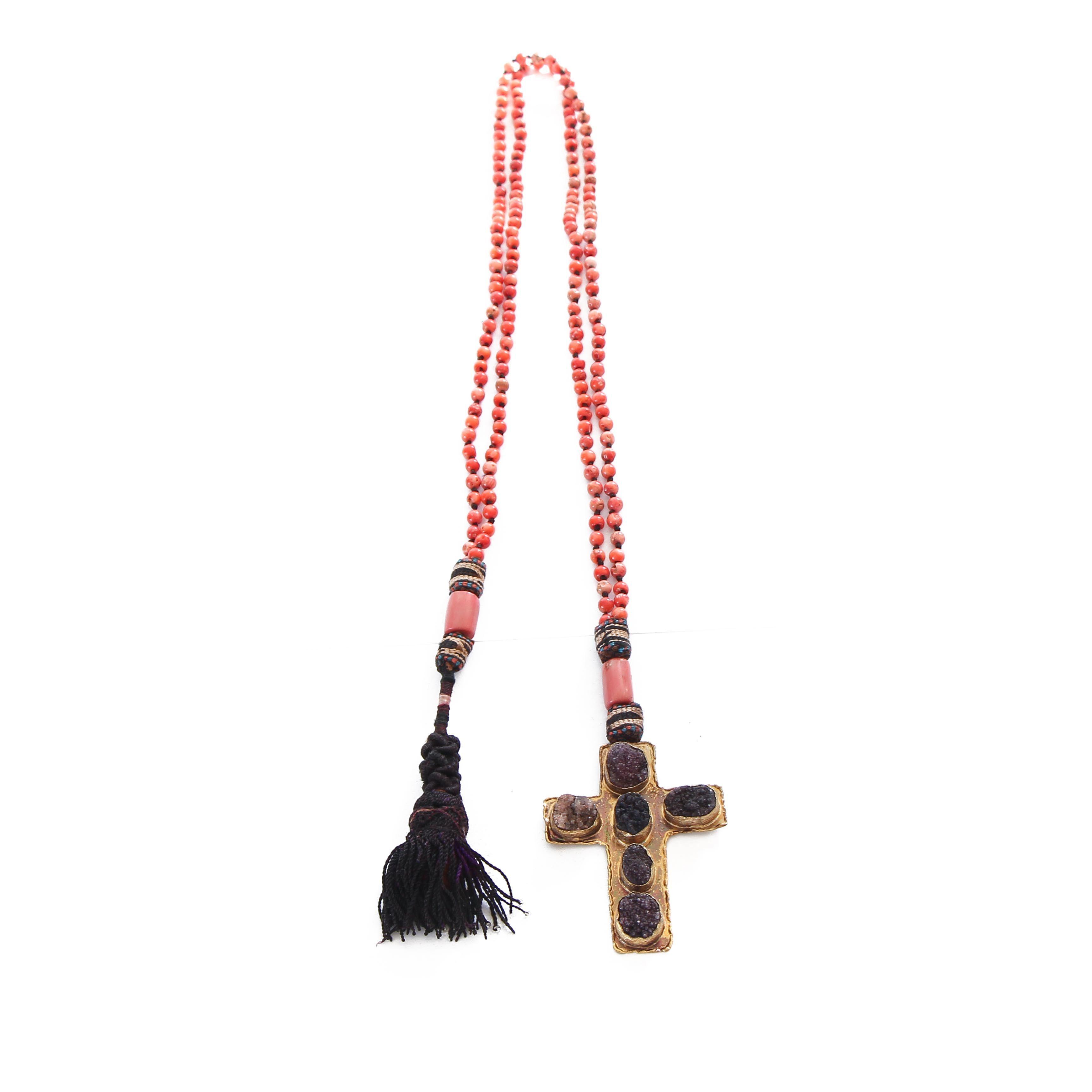 Collar Capras coral-0