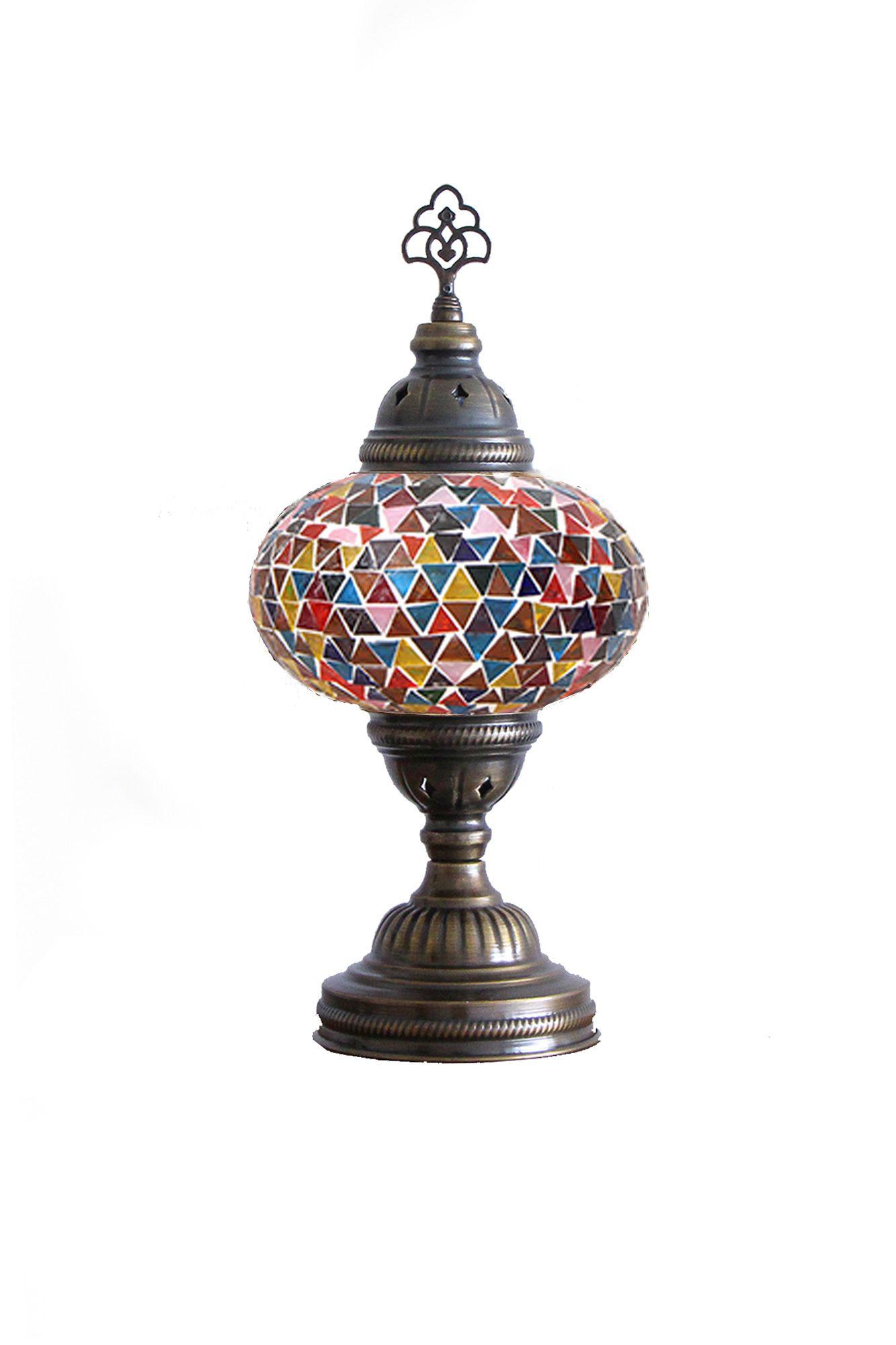 Lámpara turca de mesa M Hasan multicolor-0