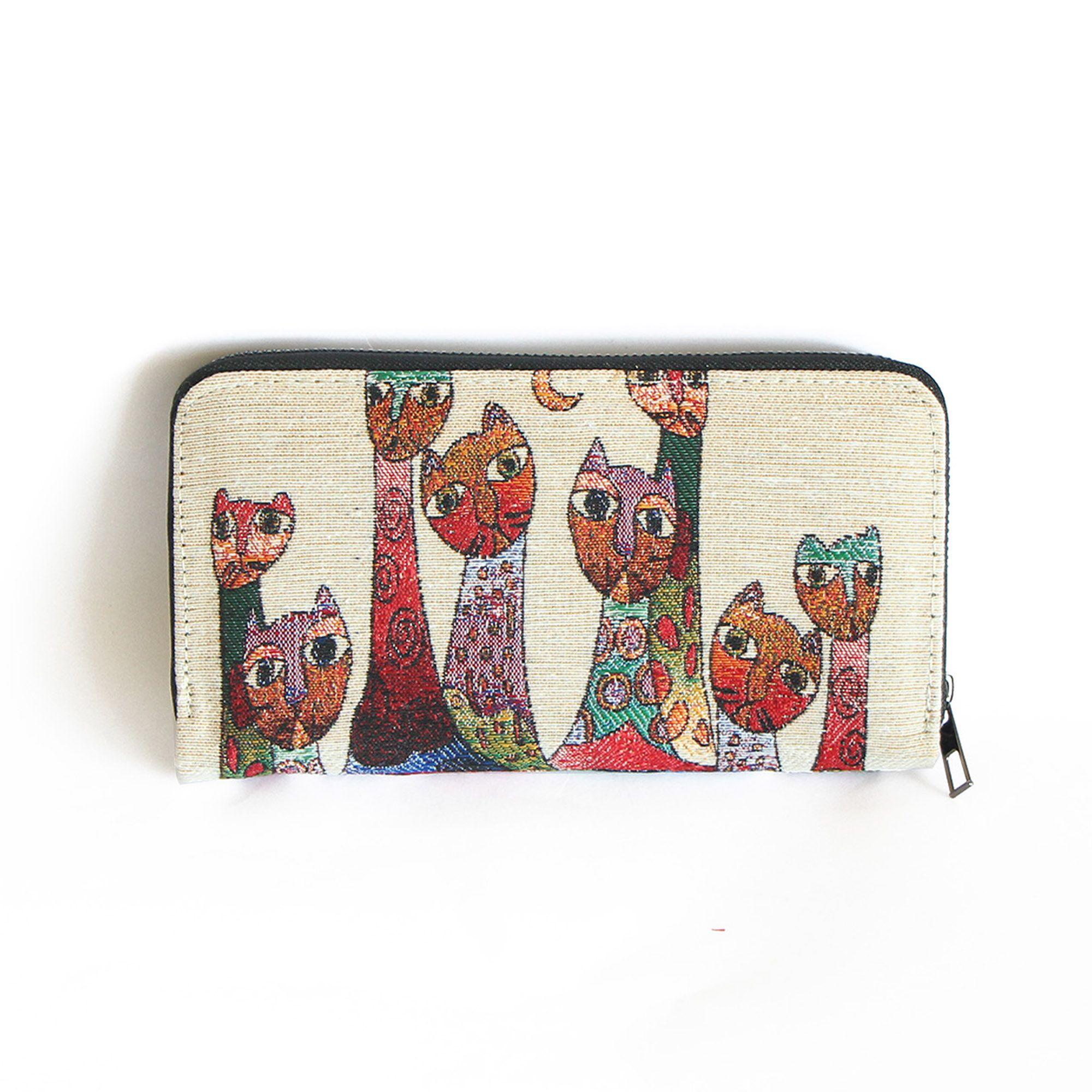 Billetera turca Gatos lunáticos-0