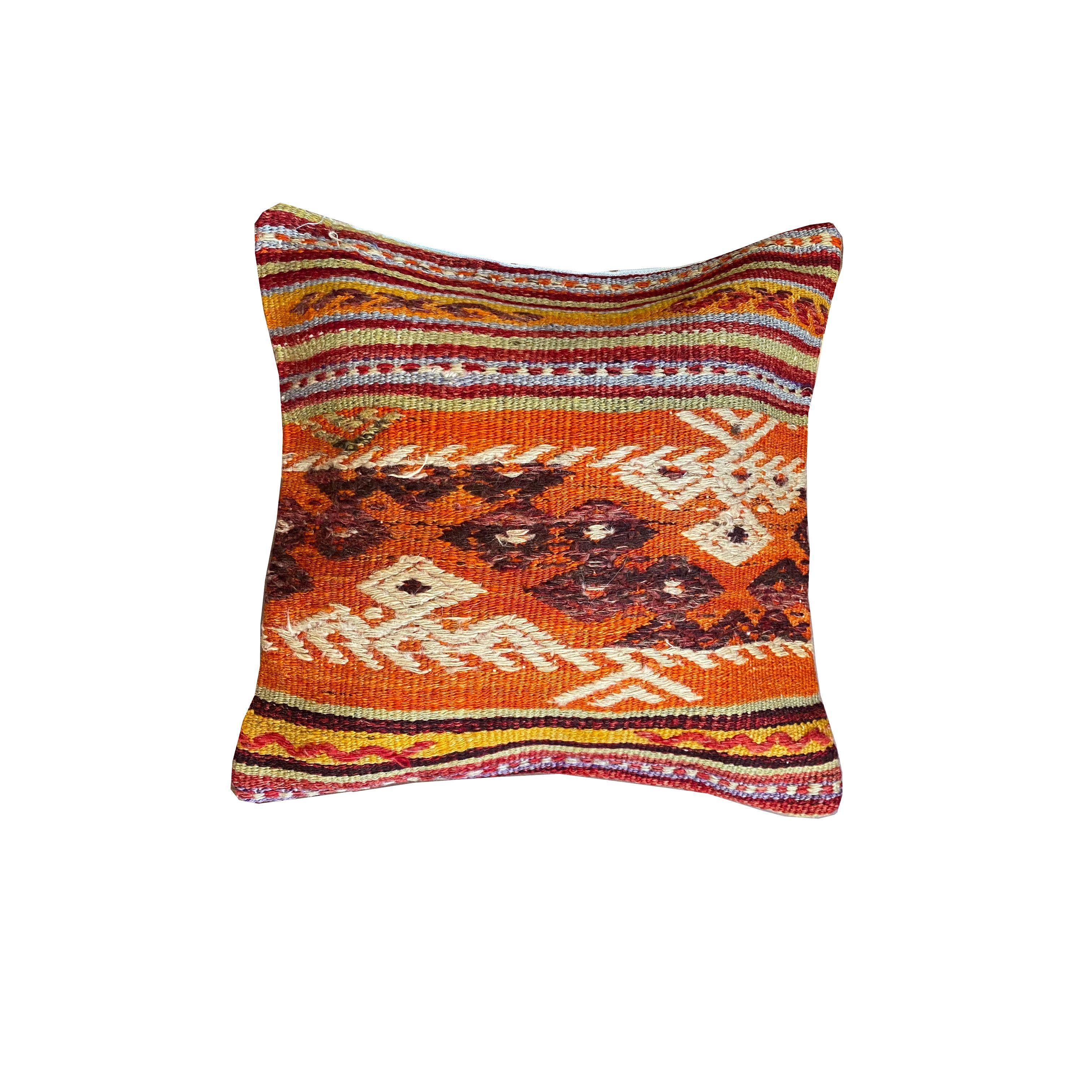 Cojín kilim Urgup cuadrado-0