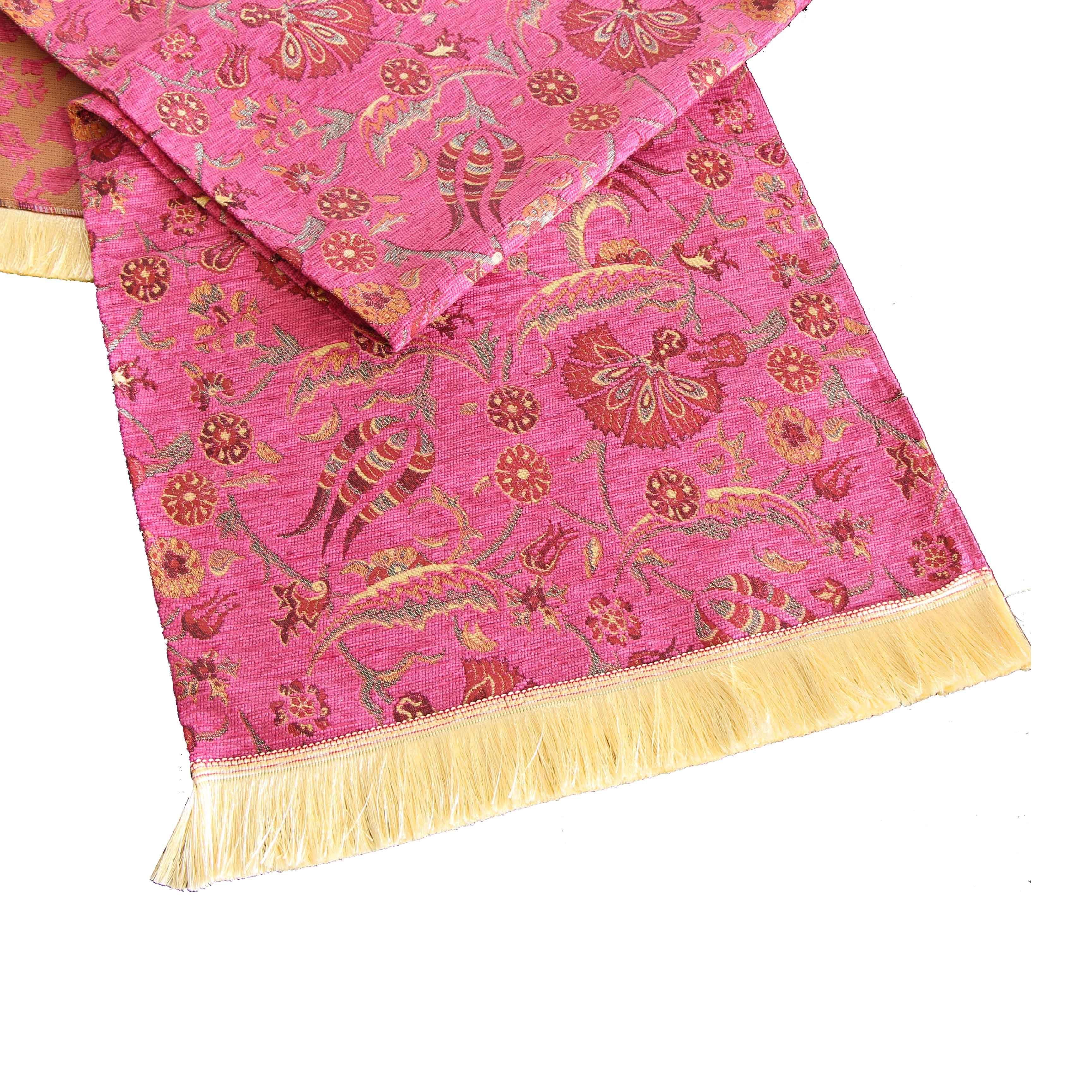 Camino de mesa 1,40 m sofya fucsia-0