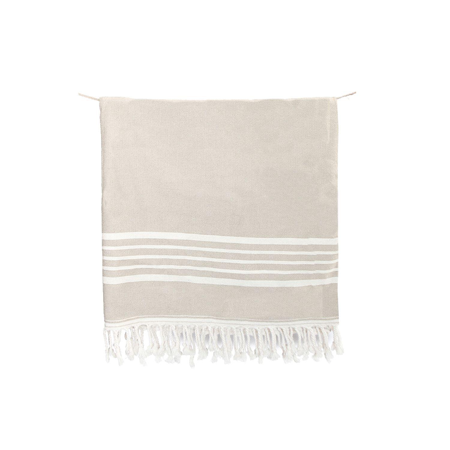 Toalla Turca Karadeniz Beige 0,96 x 1,80 m-0