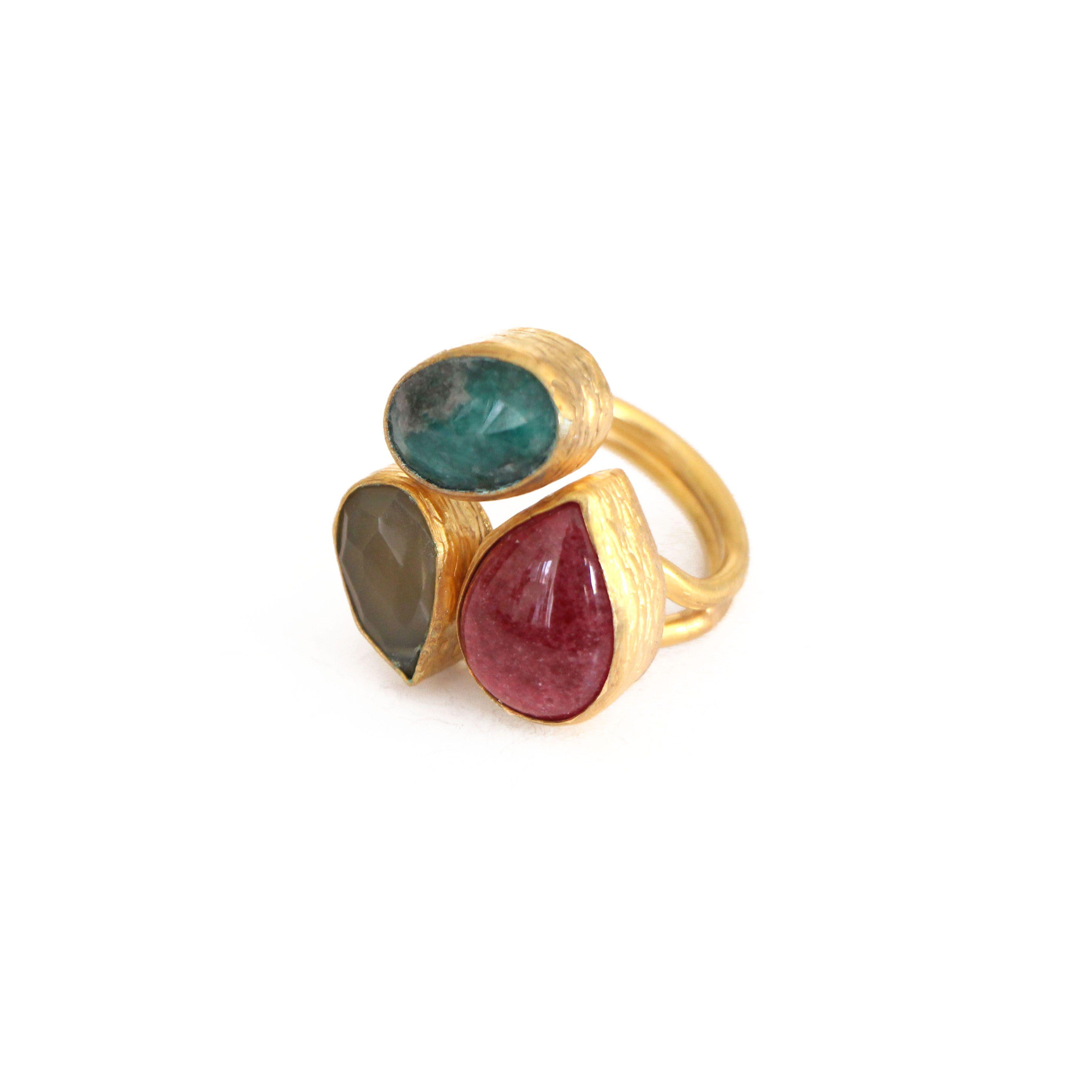 Anillo ajustable trilogía otomana 13-0