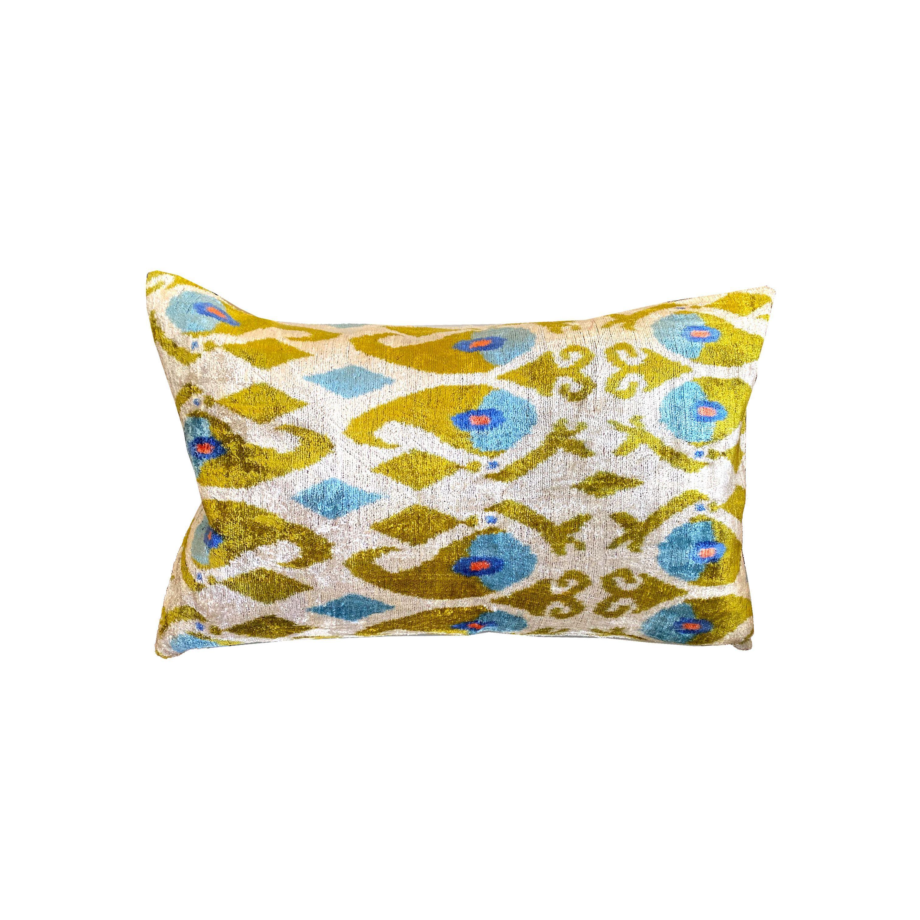 Cojín de terciopelo de seda 60x40 cms Nusayba-1
