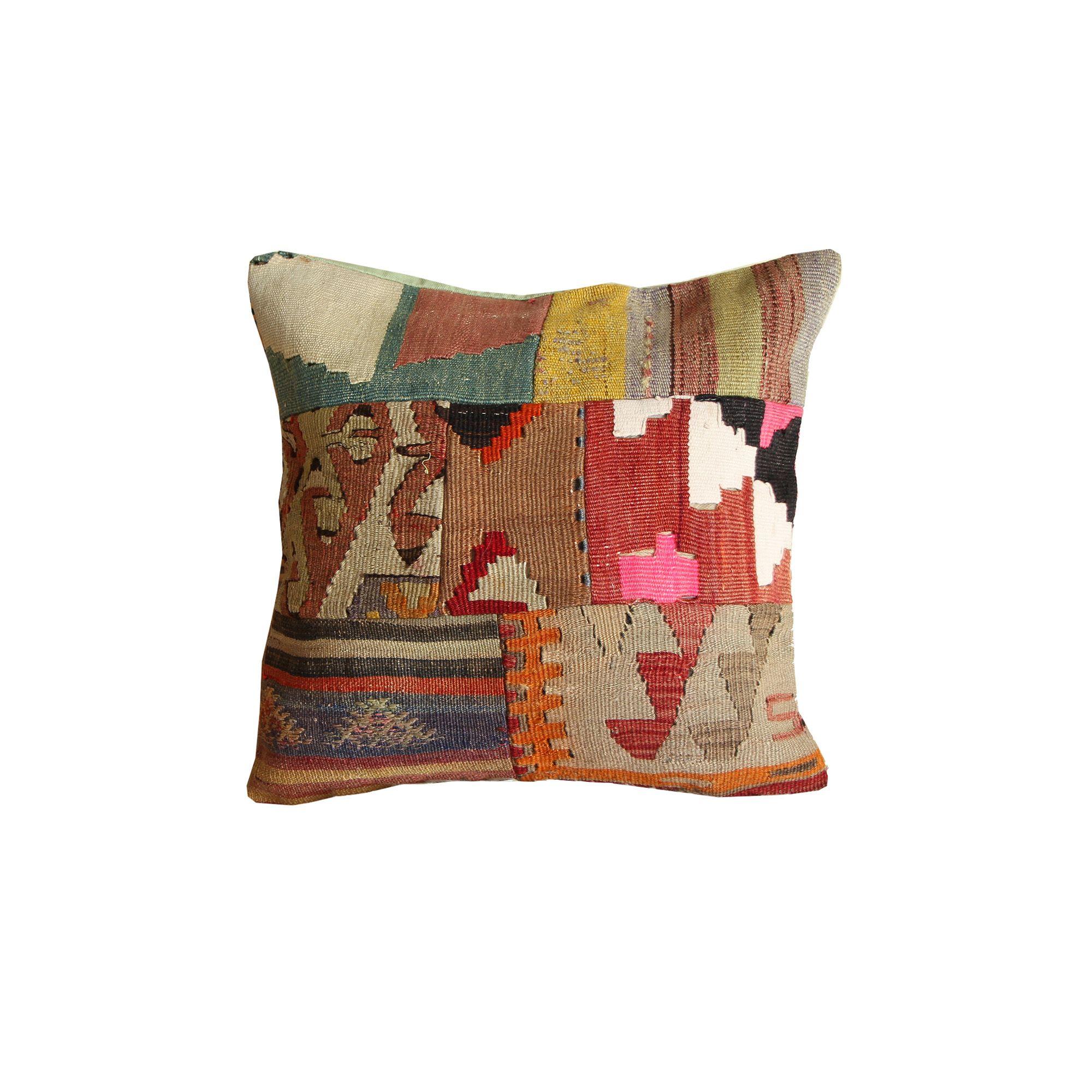 Cojín Patchwork kilim I-0